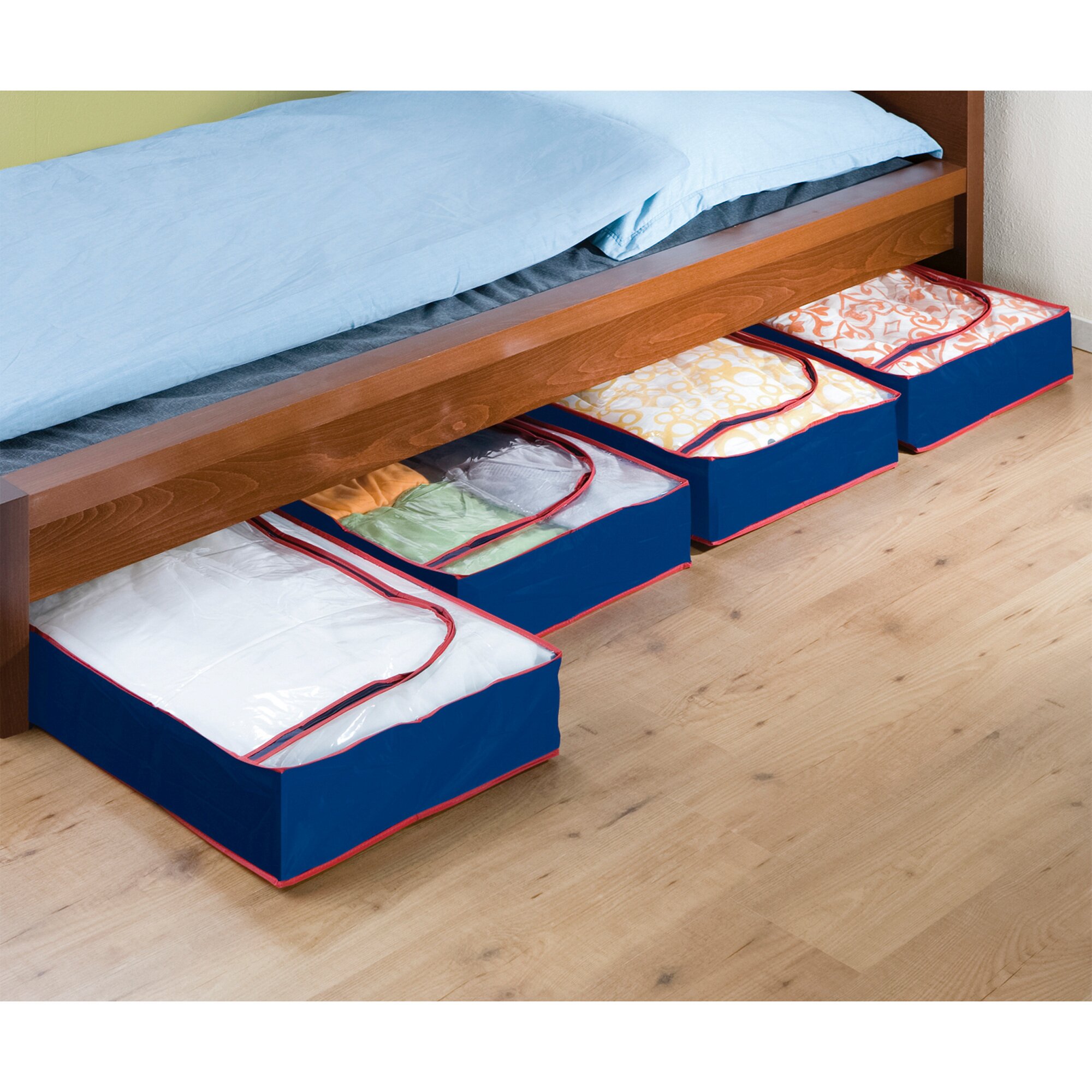 Housses dessous de lit, 4 pièces