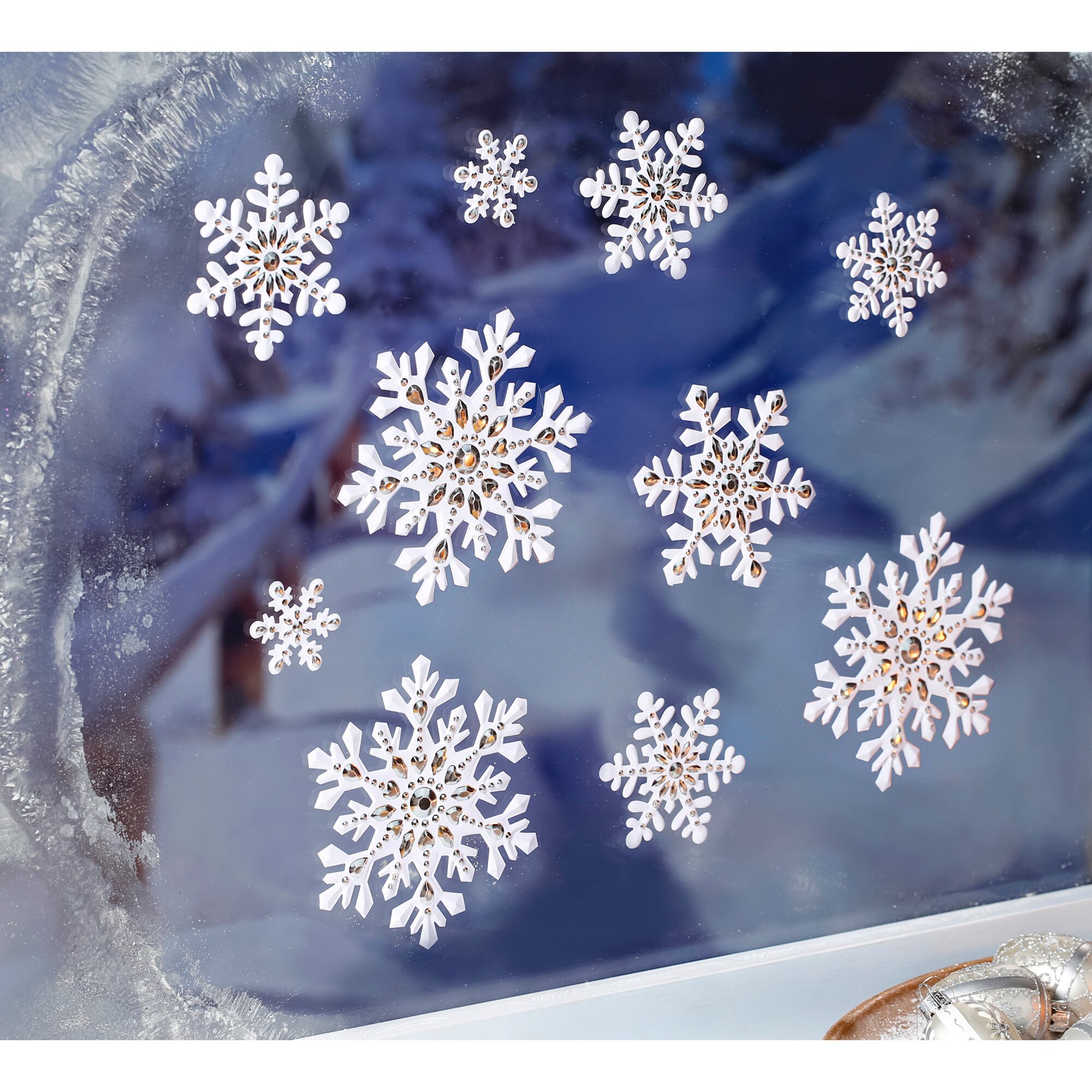 Flocons de neige en 3D, 15 pièces