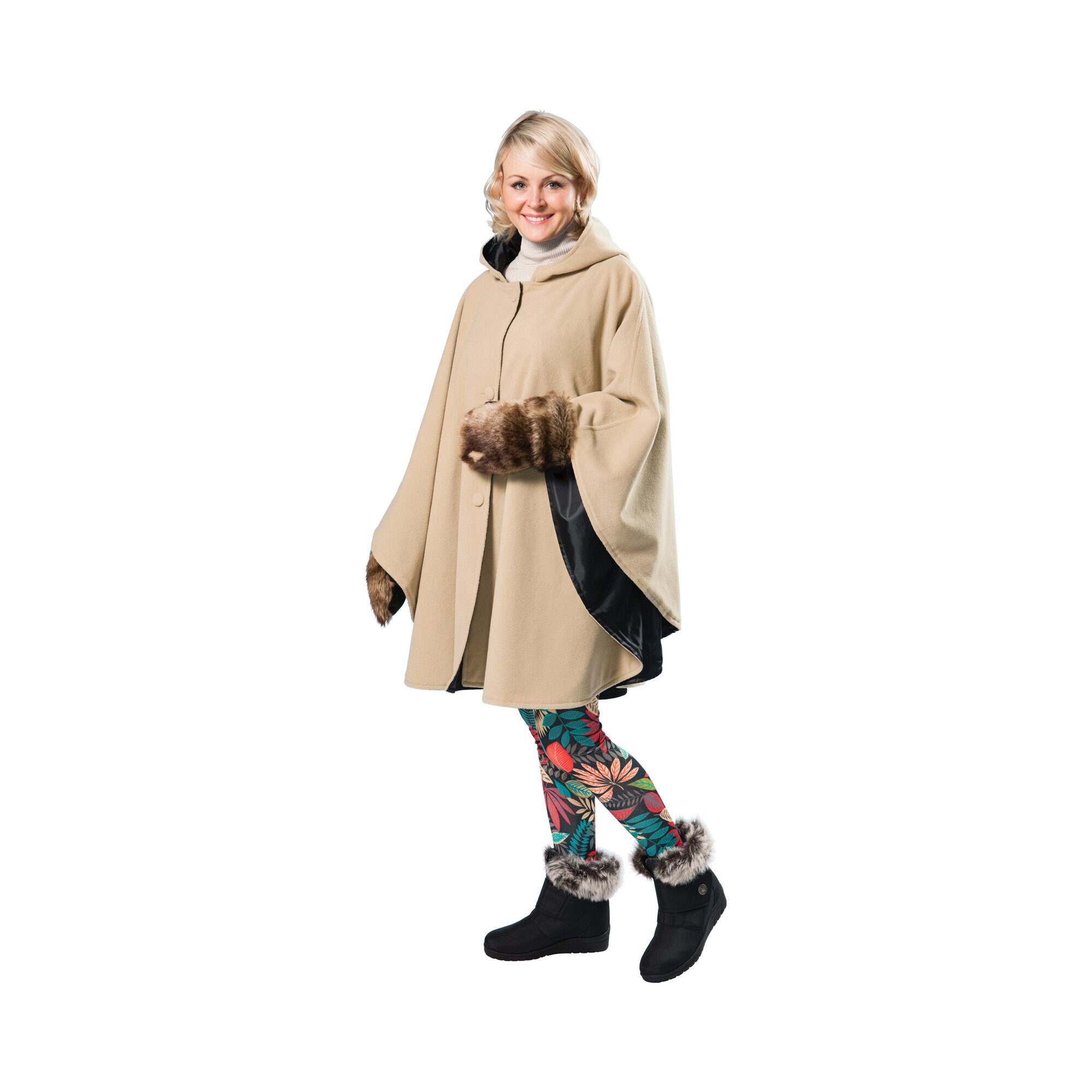Poncho réversible