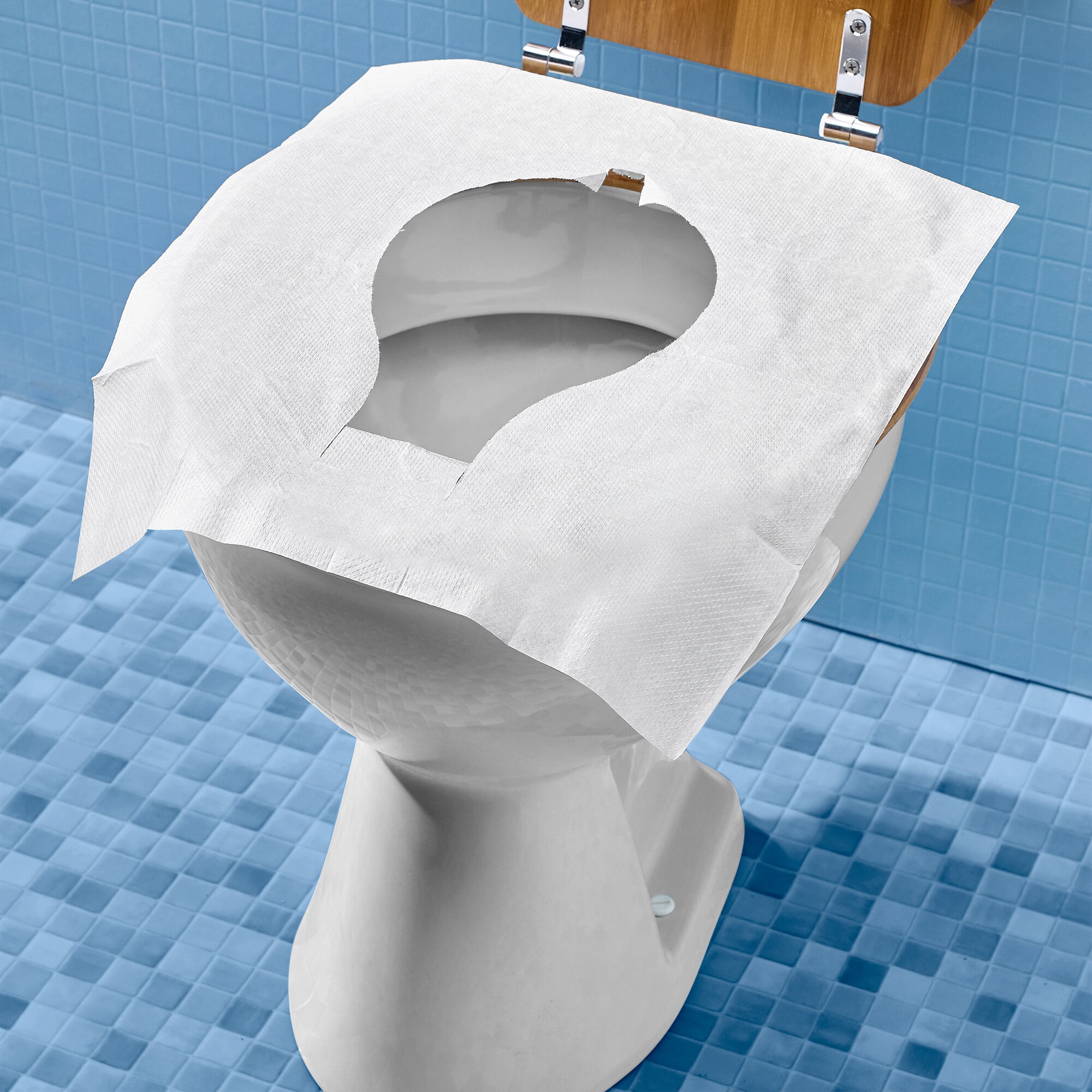 genialo® Papier-Toilettencover, 25 Stück
