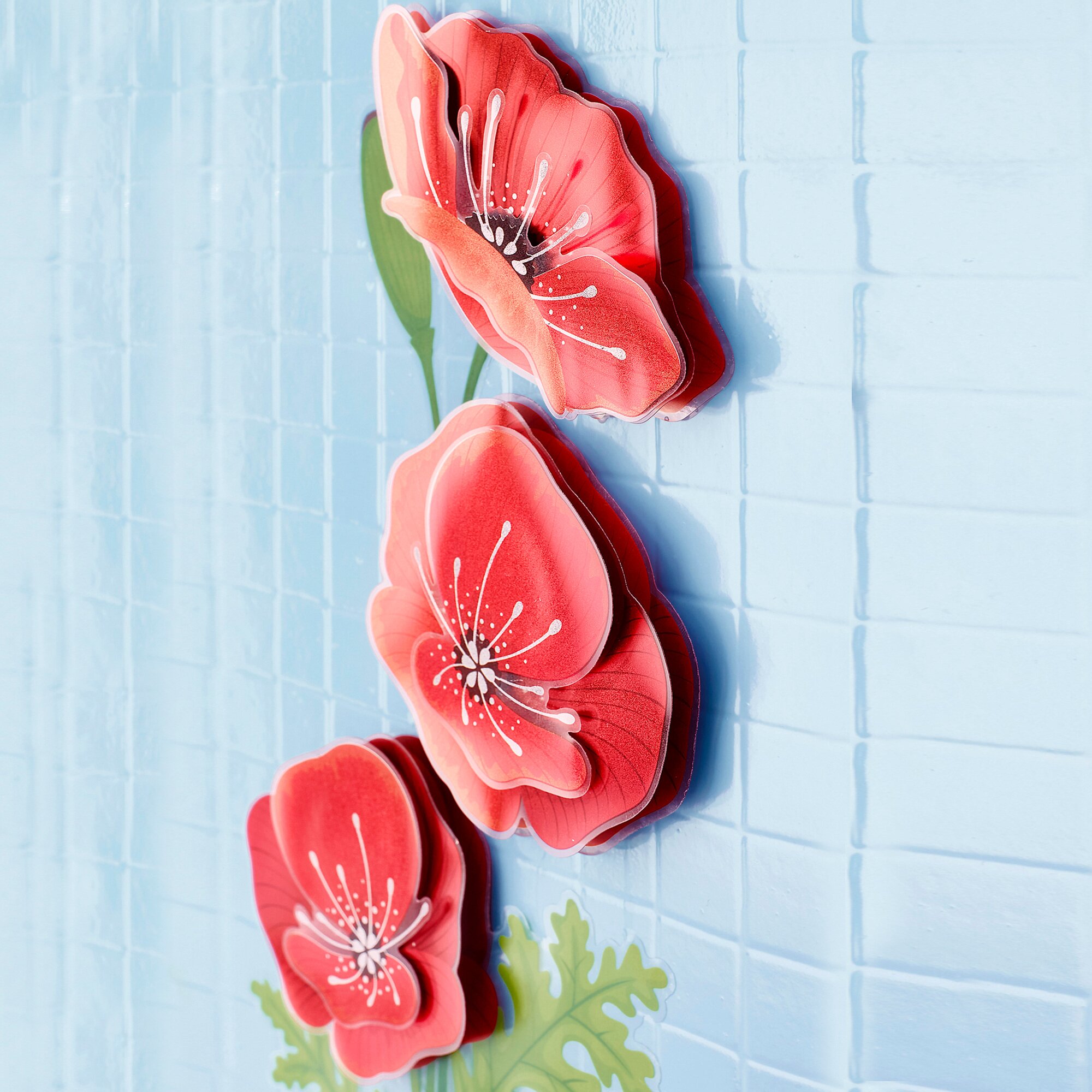Autocollants « Coquelicots »
