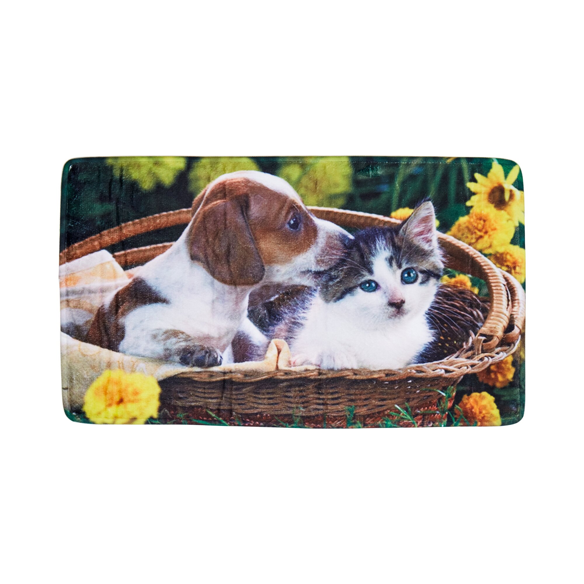 Tapis de bain « Chien & chat »