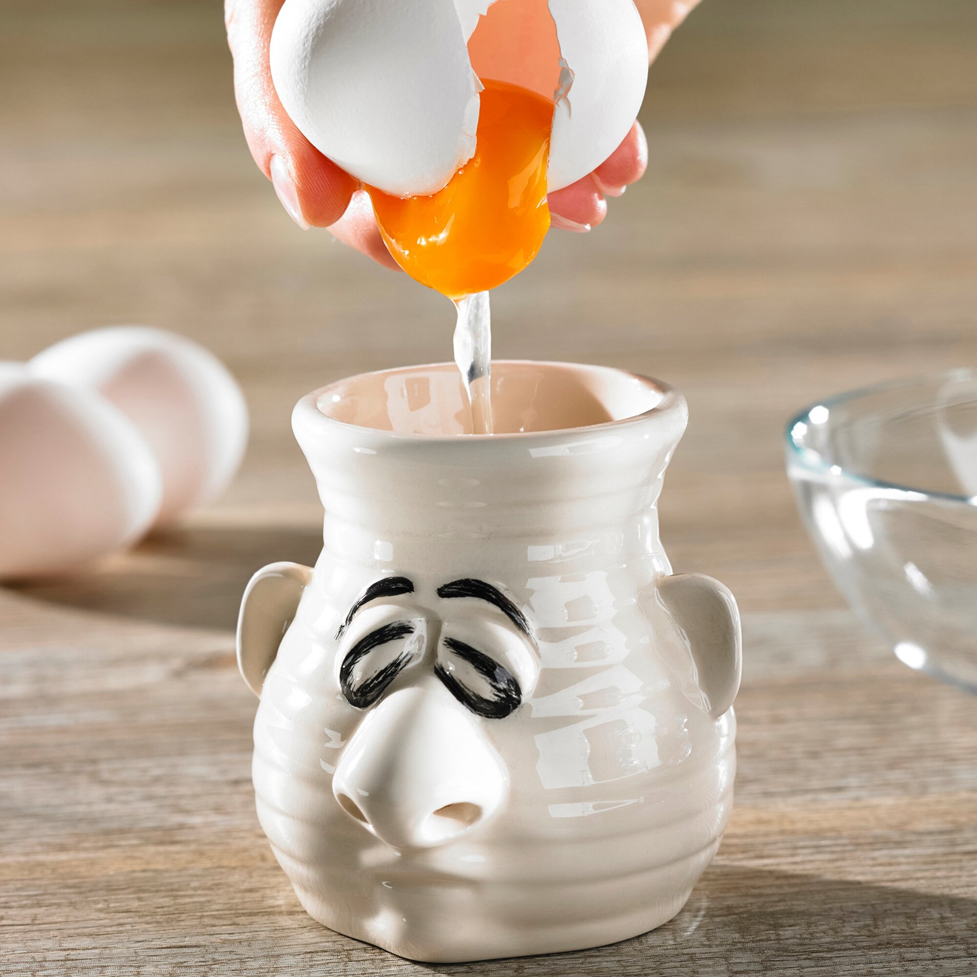 Séparateur d'œufs « Nez »