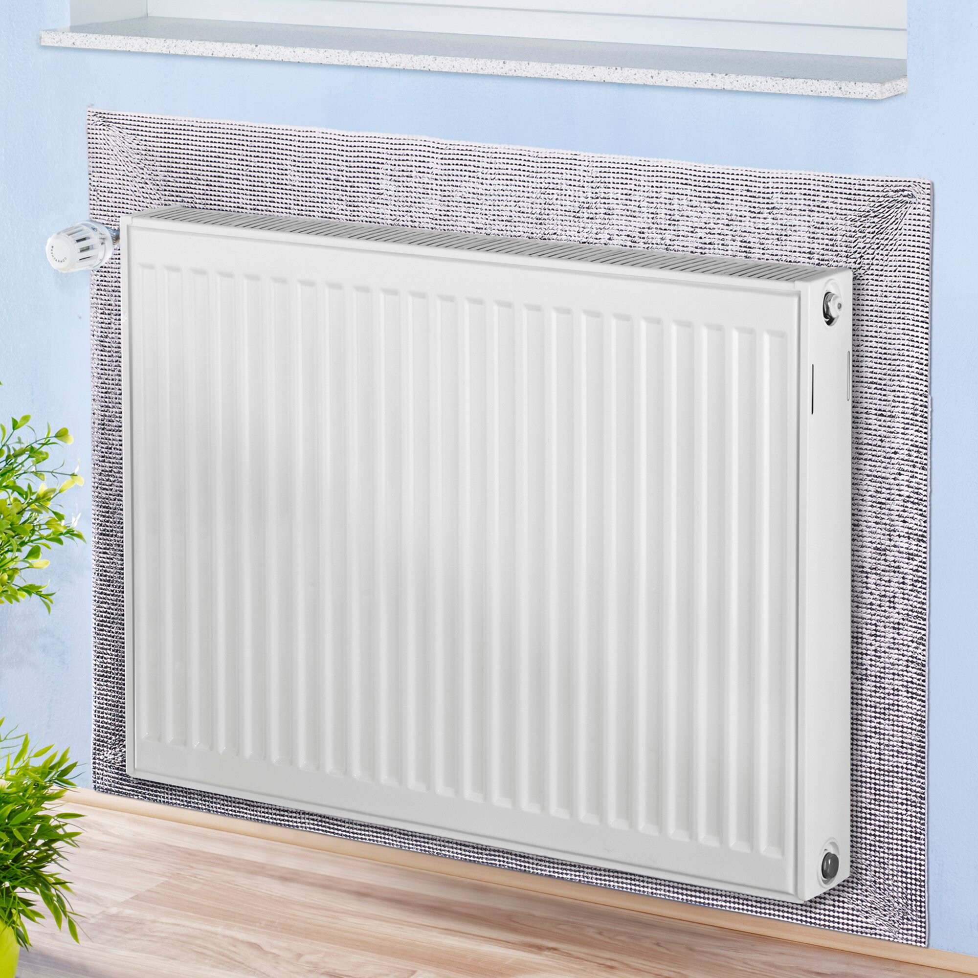 Tapis réfléchissant pour radiateur