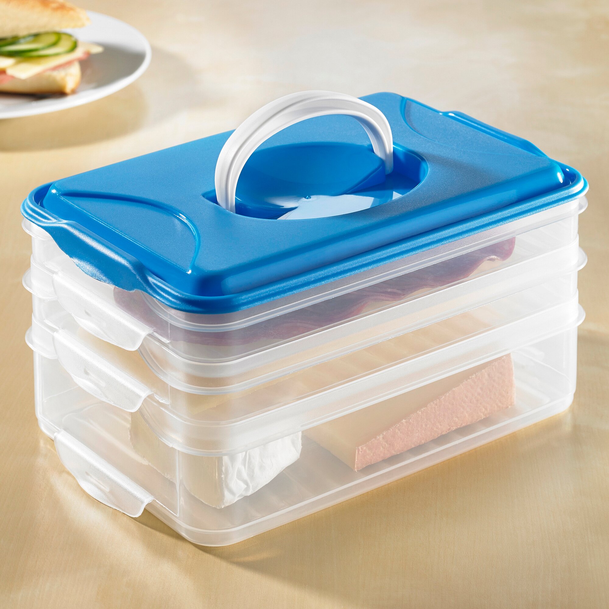 genialo® Stapel-Boxen-Set, 4-teilig