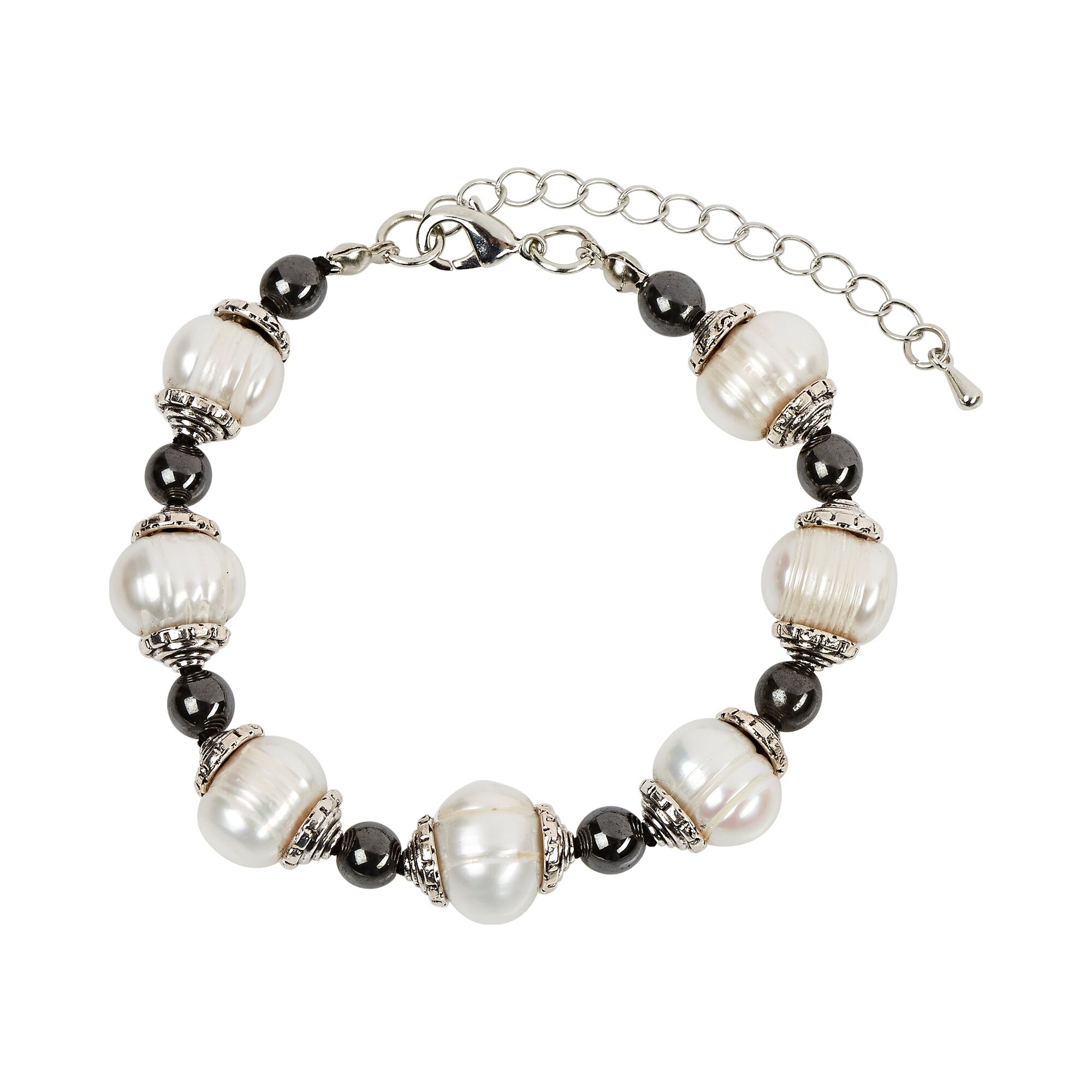 Magnetarmband Süßwasserperle, 2 Stück