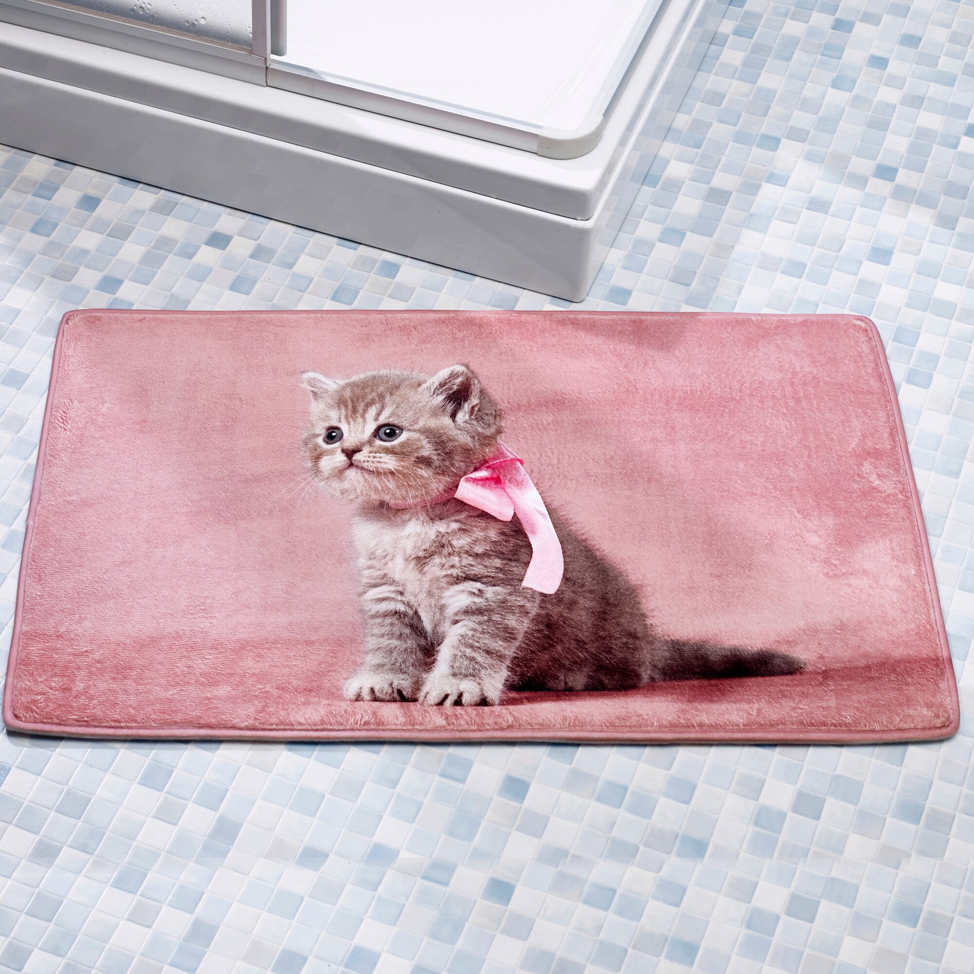 Tapis de bain « Minou »