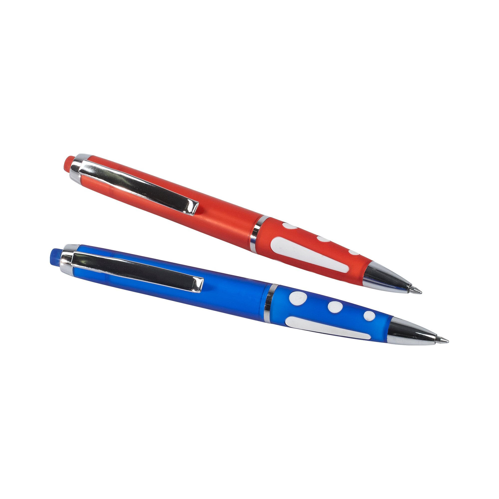 Stylos bille avec gomme, 2 pièces