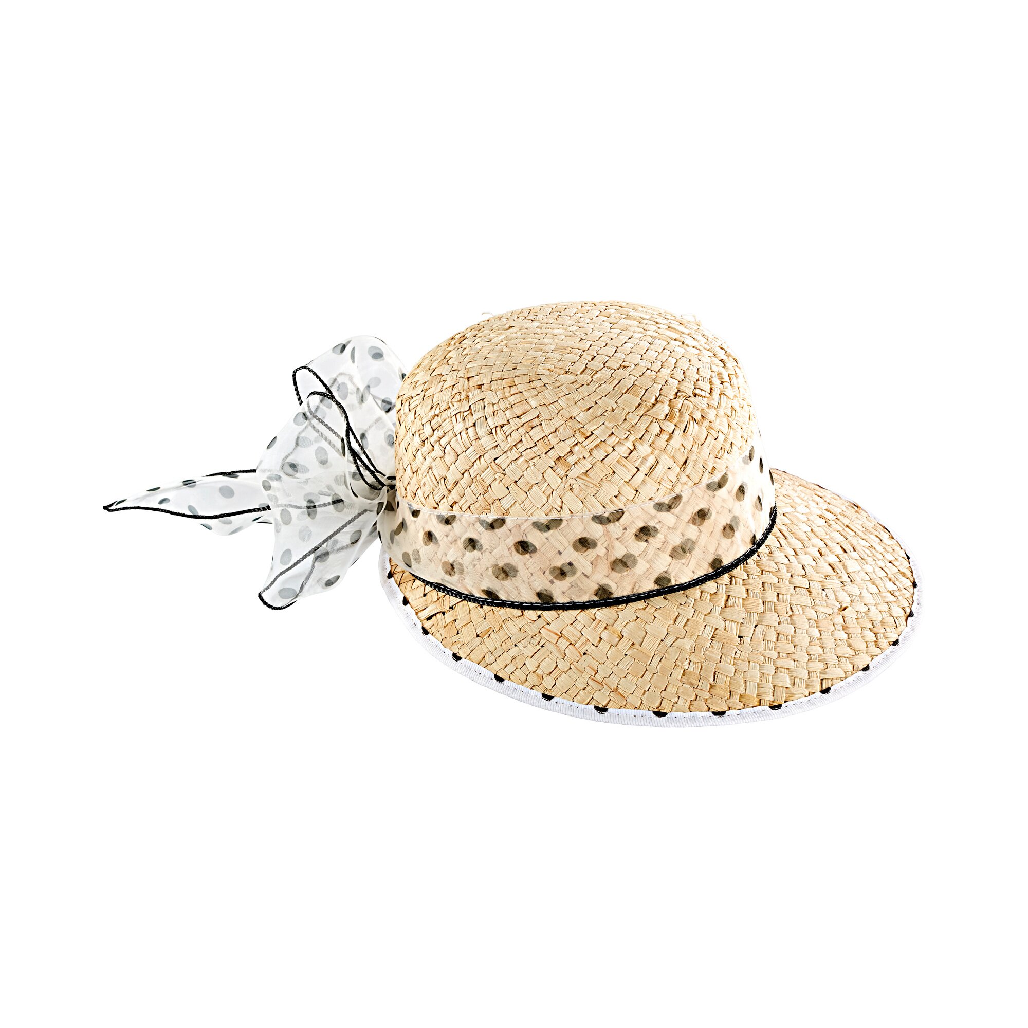 Chapeau d'été « à pois »