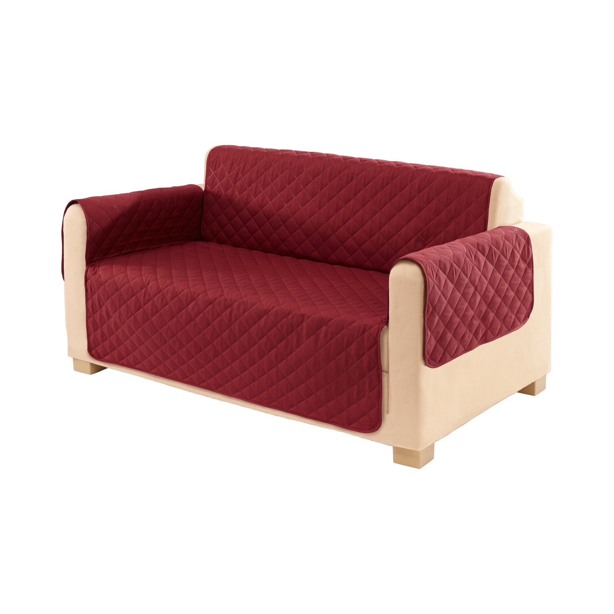 Housse de protection réversible pour canapé