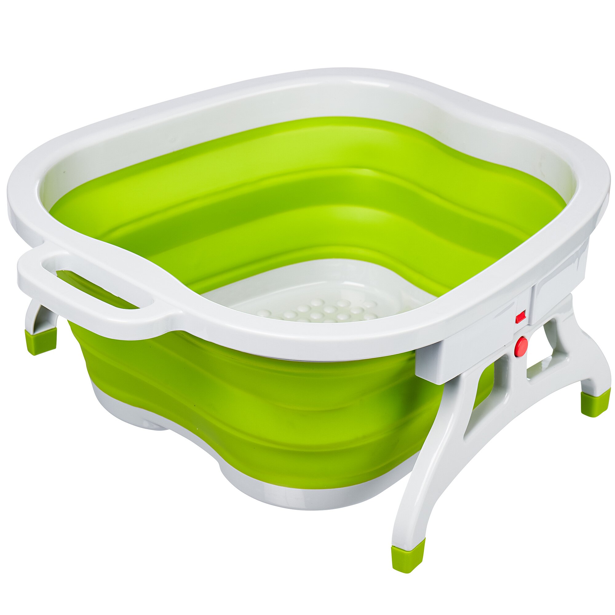 Bain de pieds pliant, thalasso de pieds pliante, spa de pieds, soin des pieds, massage des pieds
