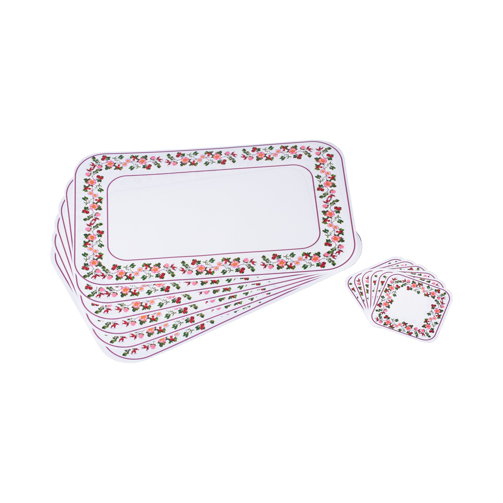 Accessoires de table « Eglantines »