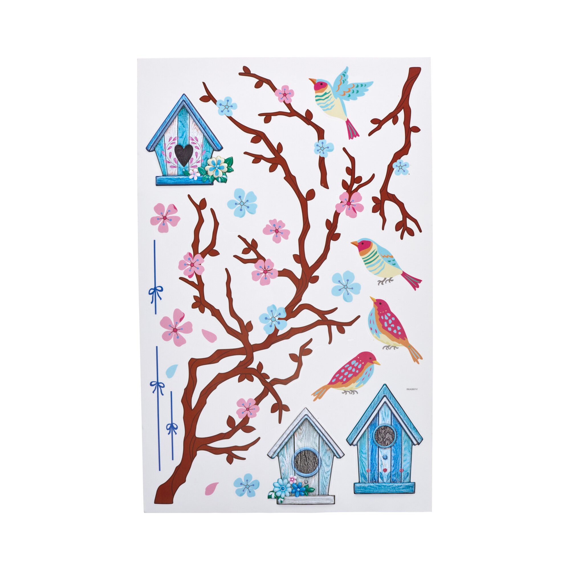 Stickers muraux « Nichoirs »