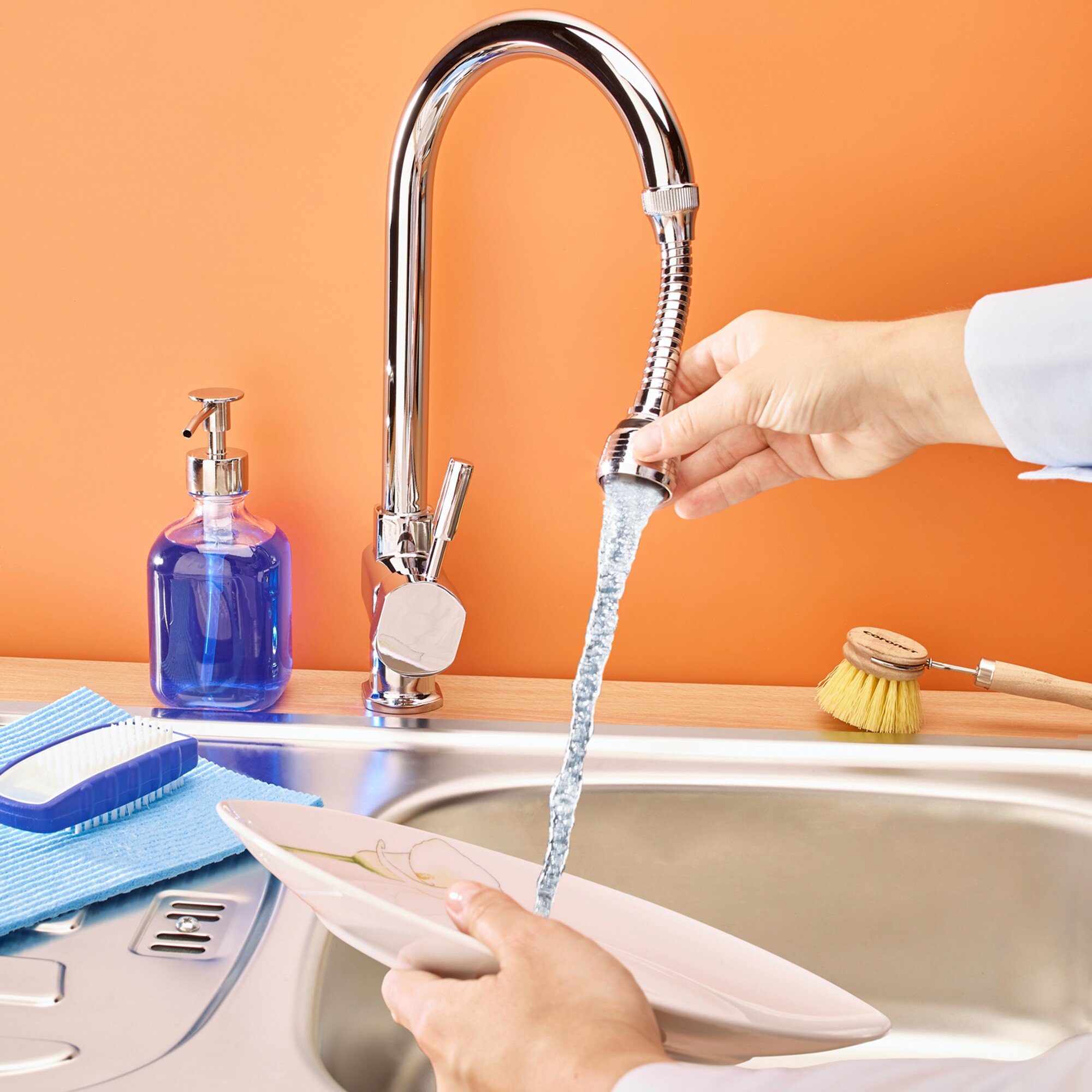 genialo® Wasserhahn-Brausverlängerung