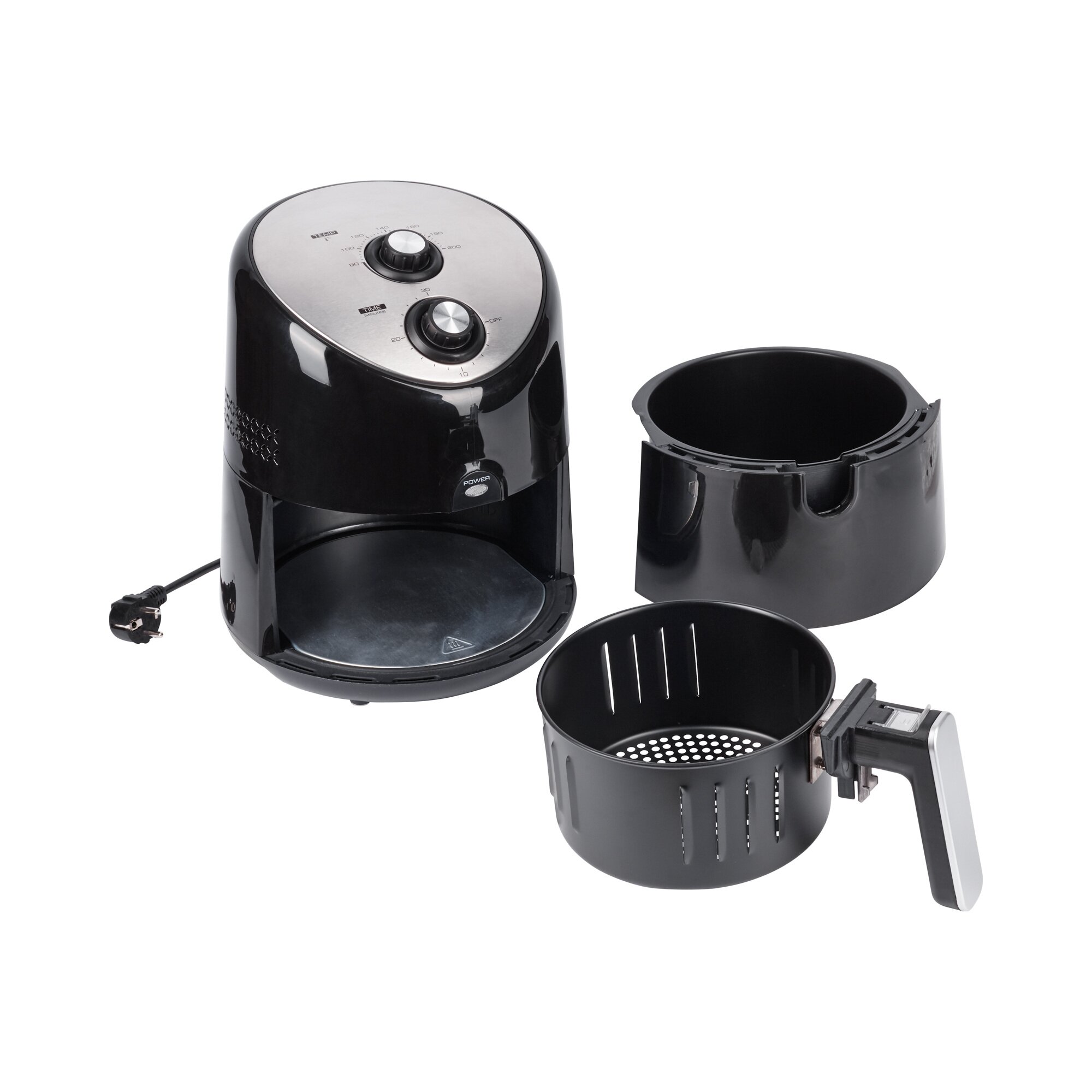 genialo®Heißluftfritteuse 8 in 1
