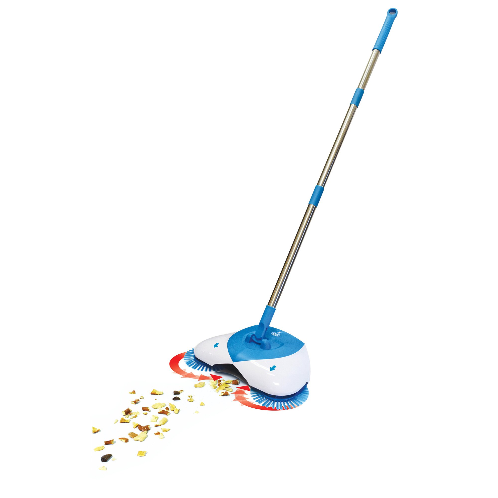 Rotierender Handbesen Hurricane Spin Broom von Mediashop