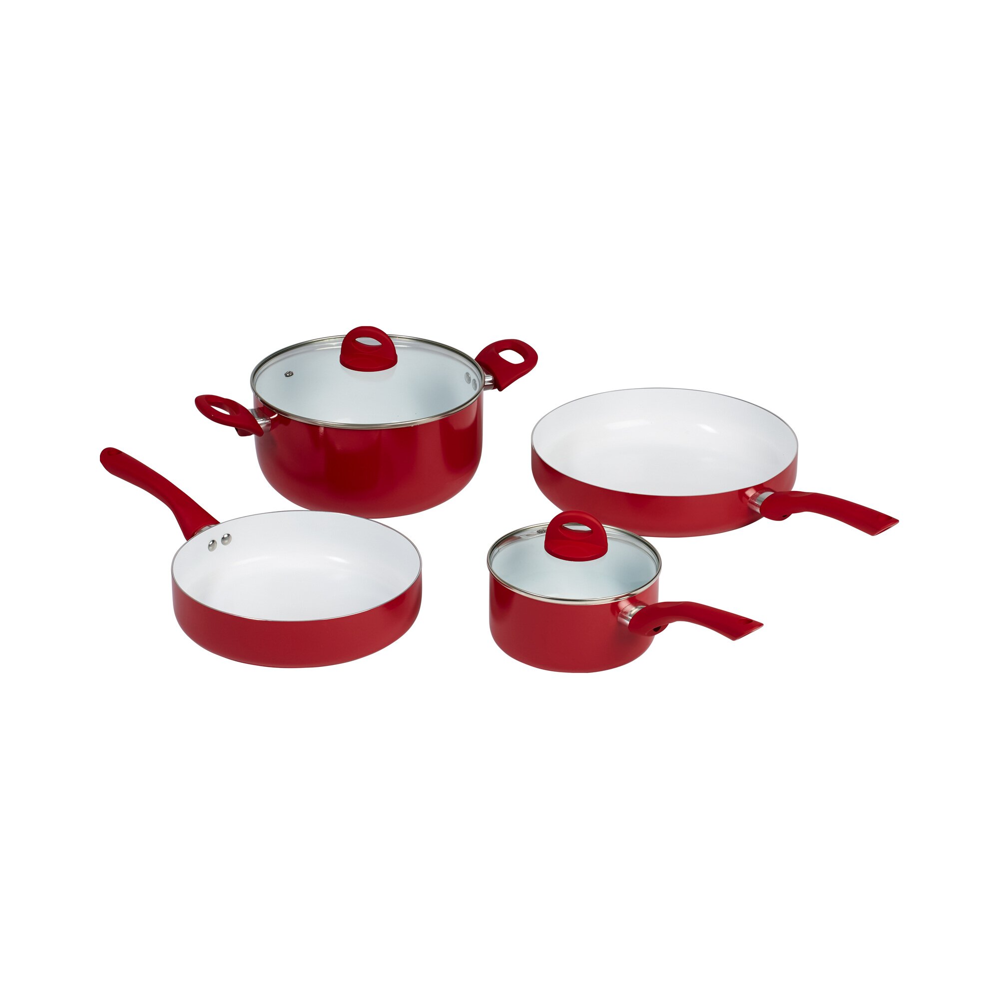 Lot de casseroles céramique, 6 pièces