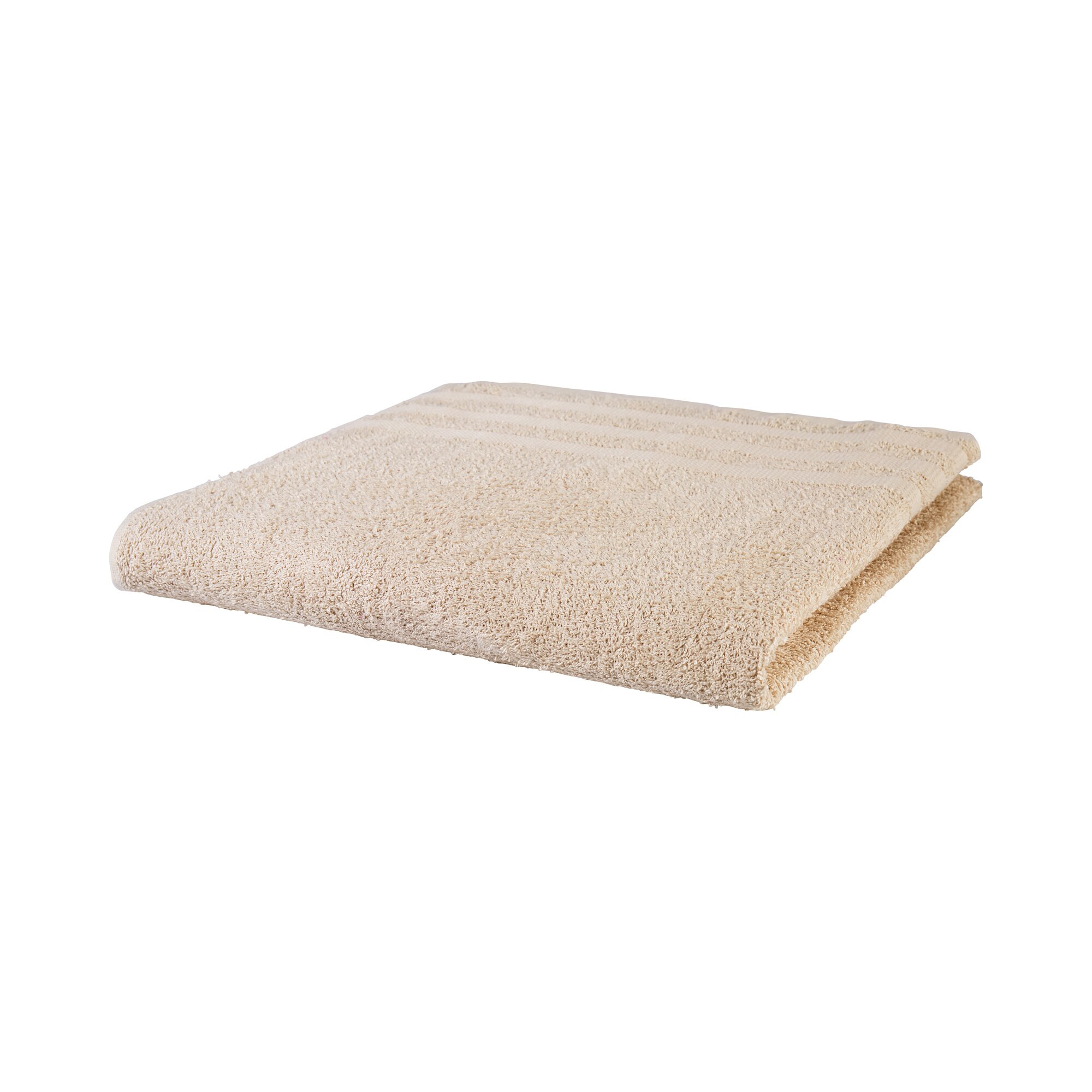 Duschtuch mit Namen, beige