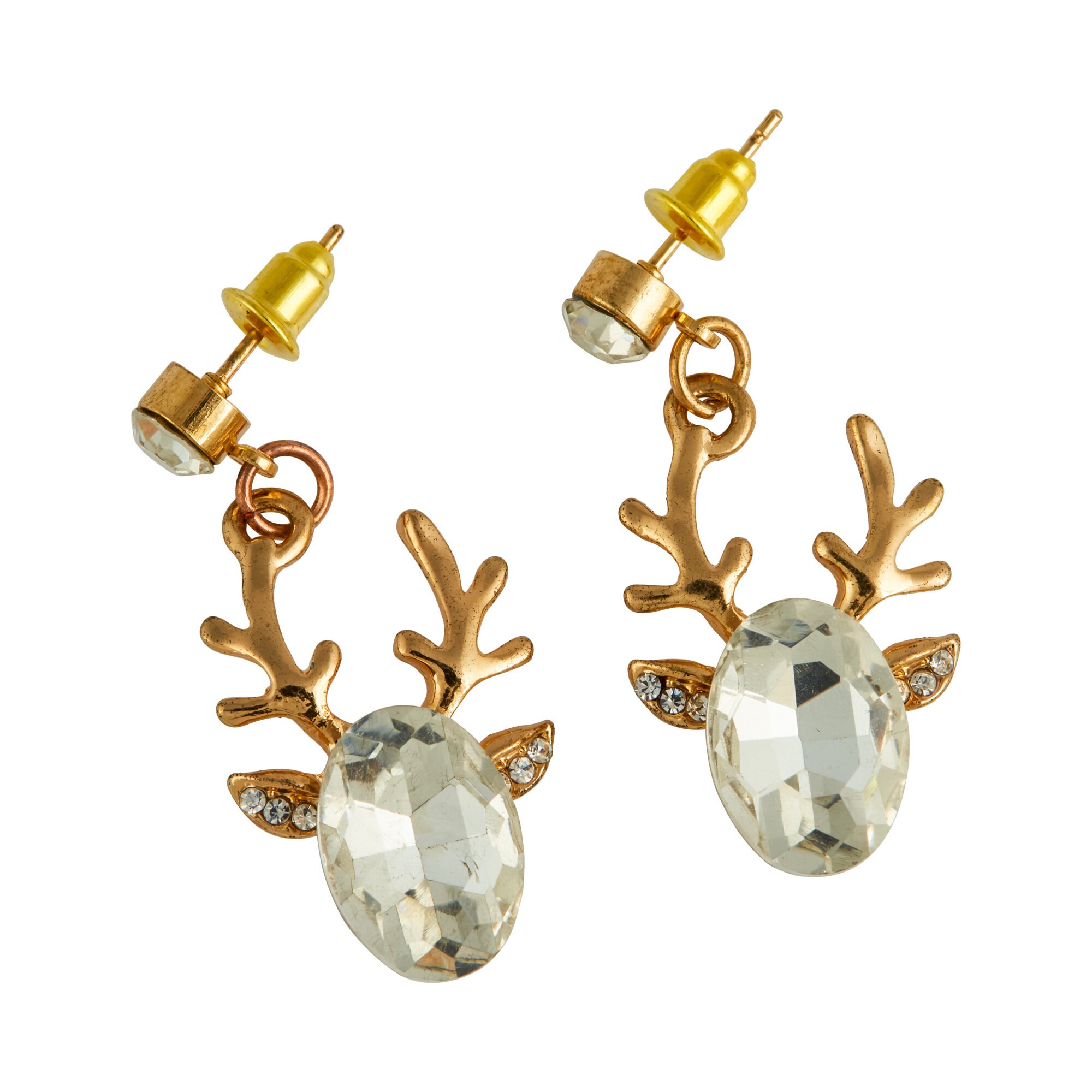 Boucles doreilles « Renne »