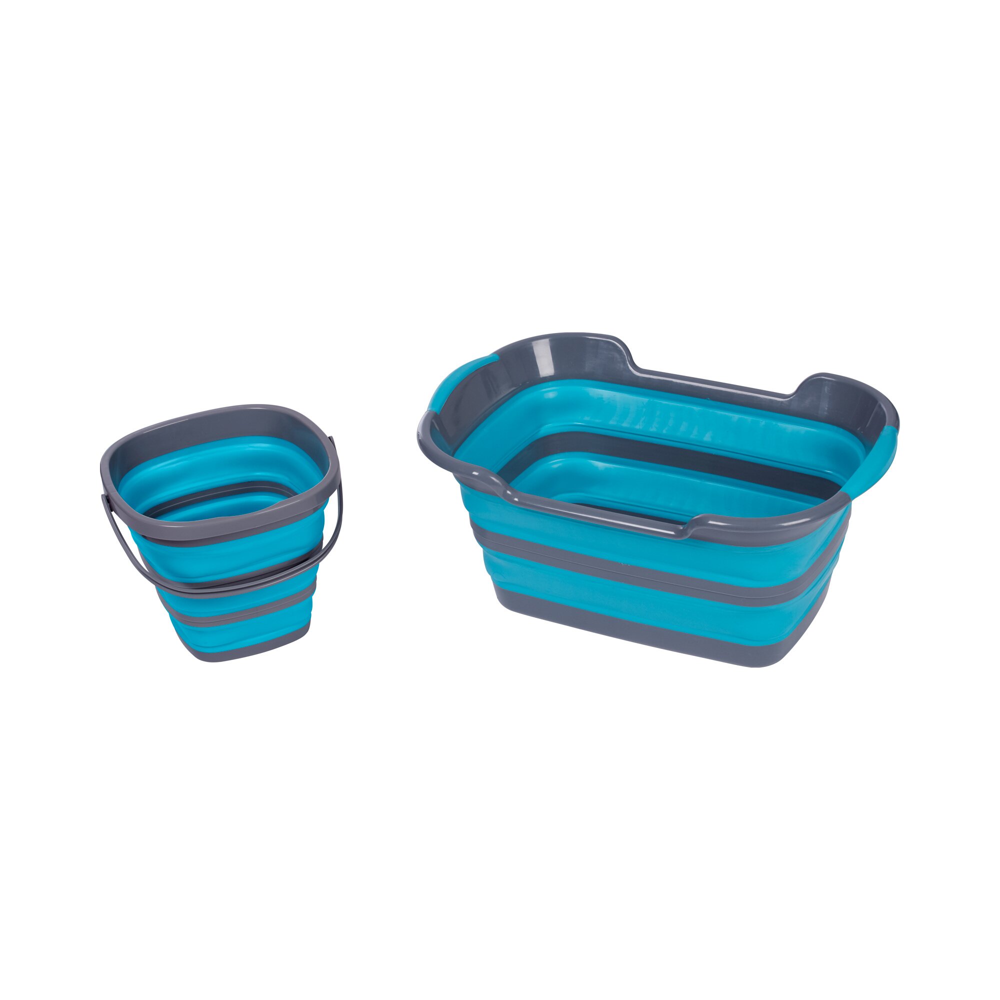 genialo® Platzspar-Set, Eimer + Wanne