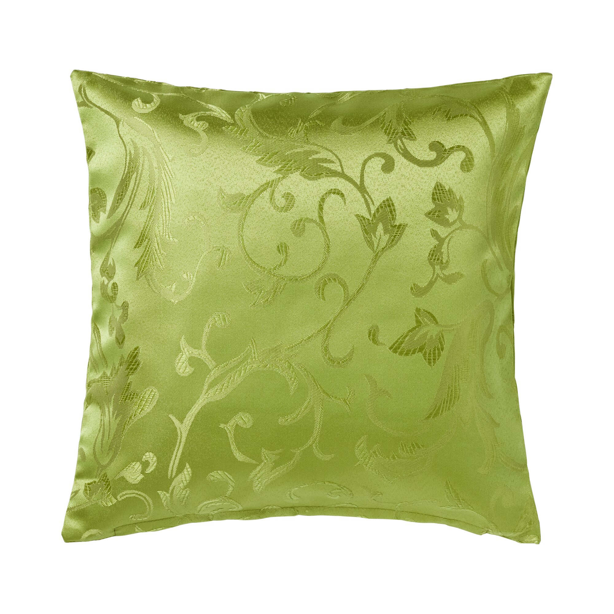 Housse de coussin jacquard « Fleur »