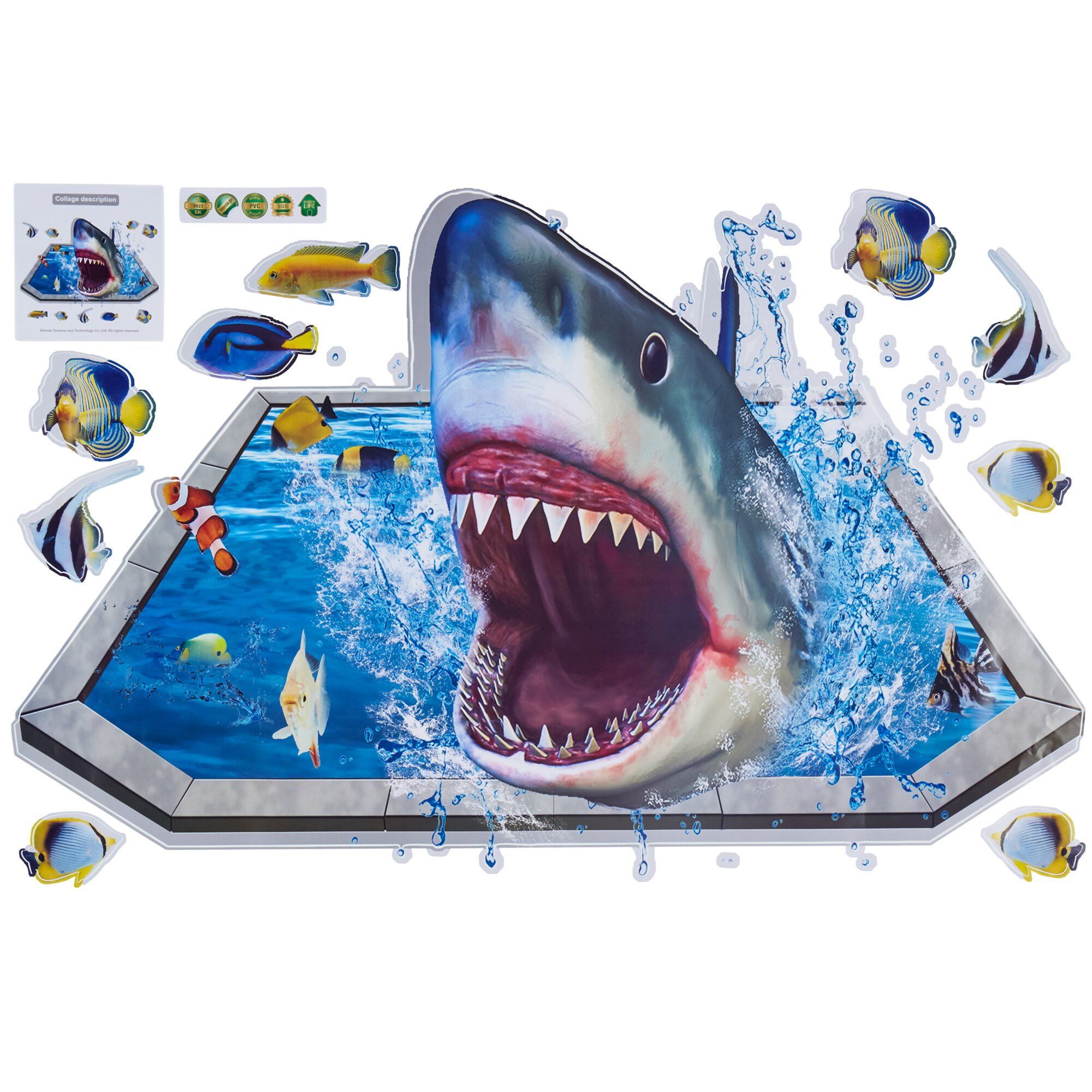 Photo 3D « Attaque de requin »