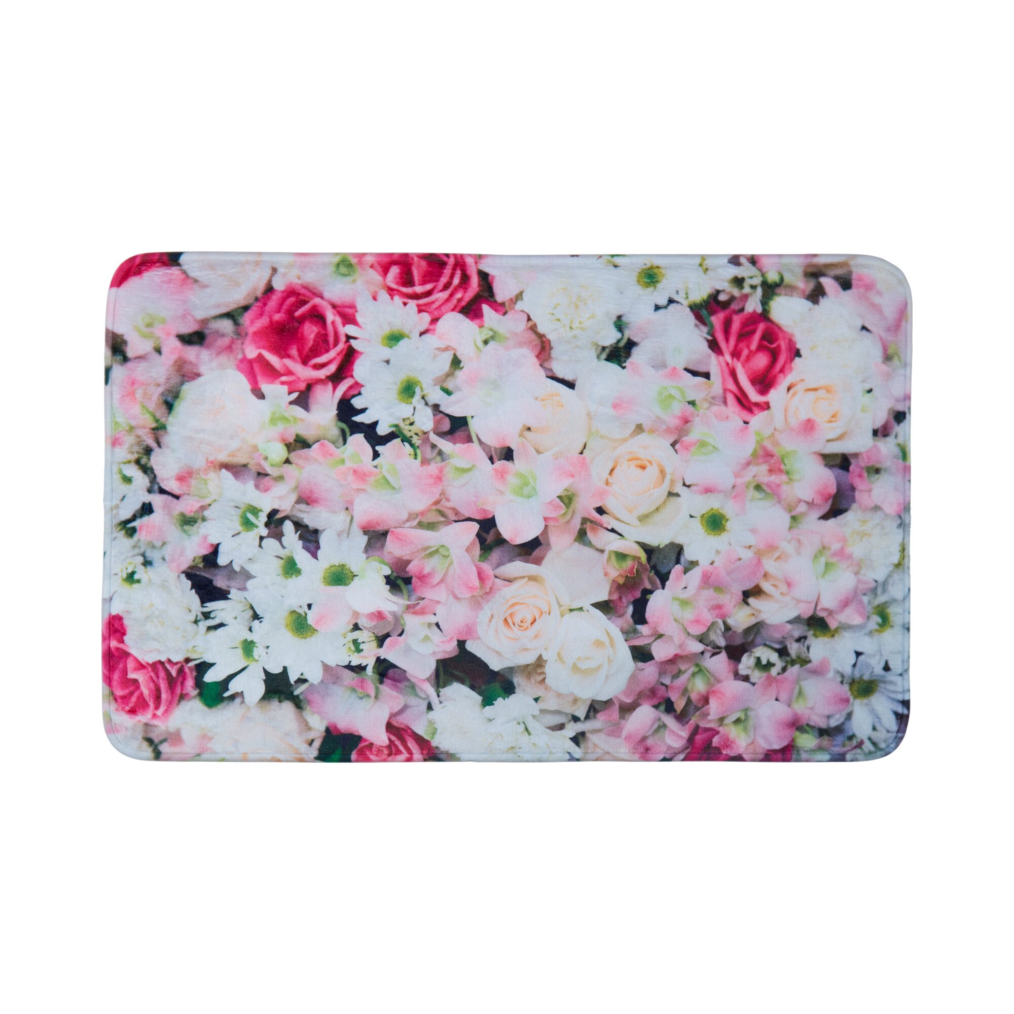 Tapis de bain « Fleurs »