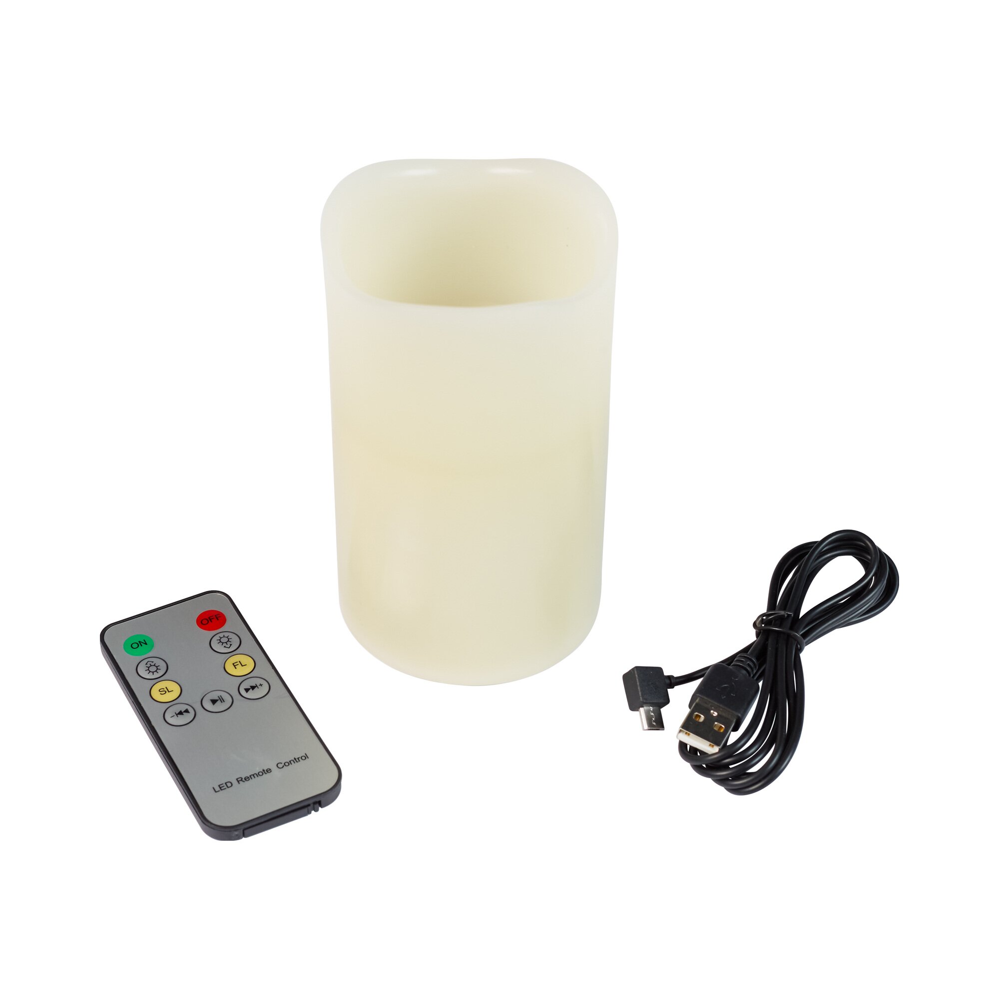 Bougie à LED « Soirée musique »