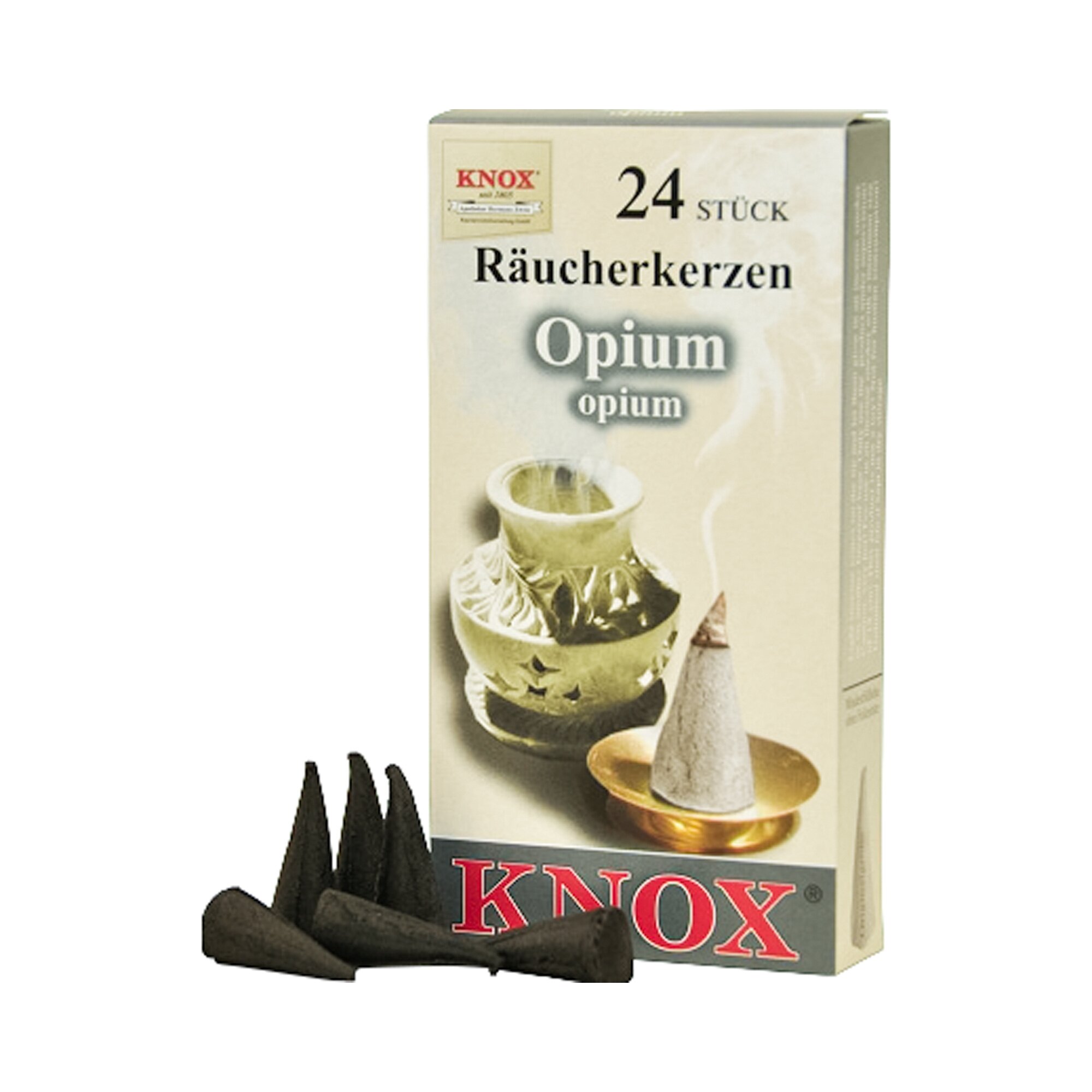 Cônes d'encens « Opium », 24 pièces