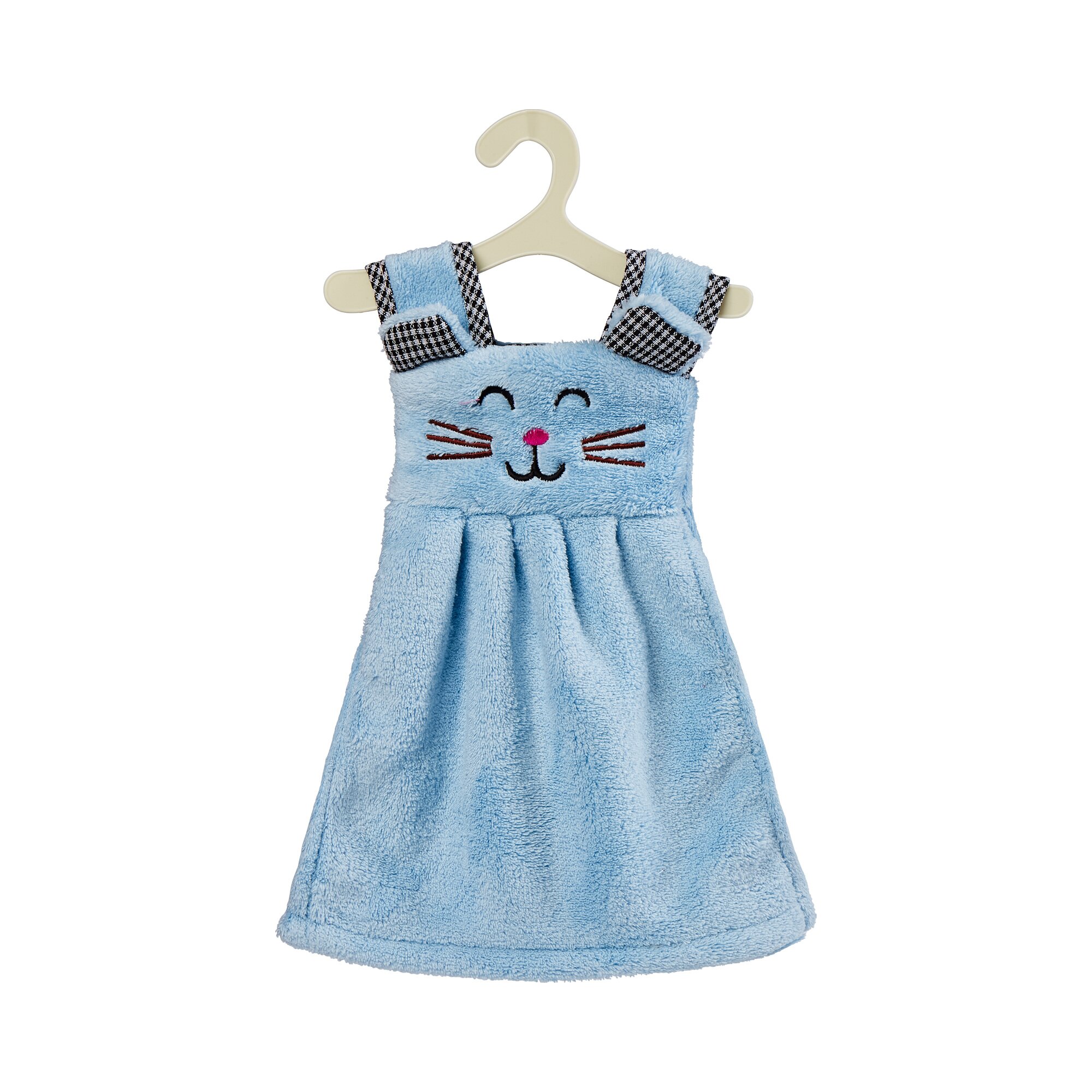 Gästehandtuch Kätzchen, blau