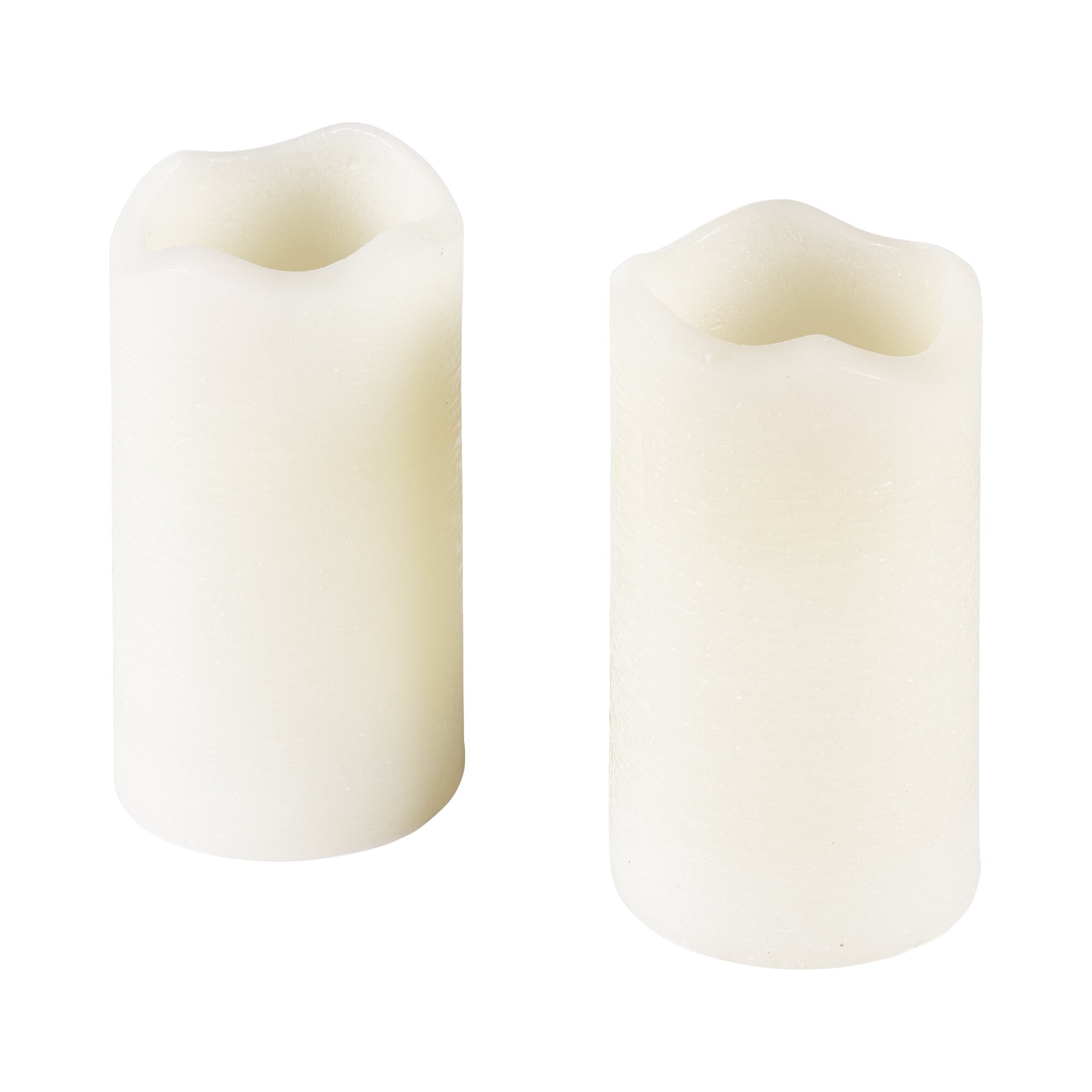 Bougie LED « Souffle », 2 pièces