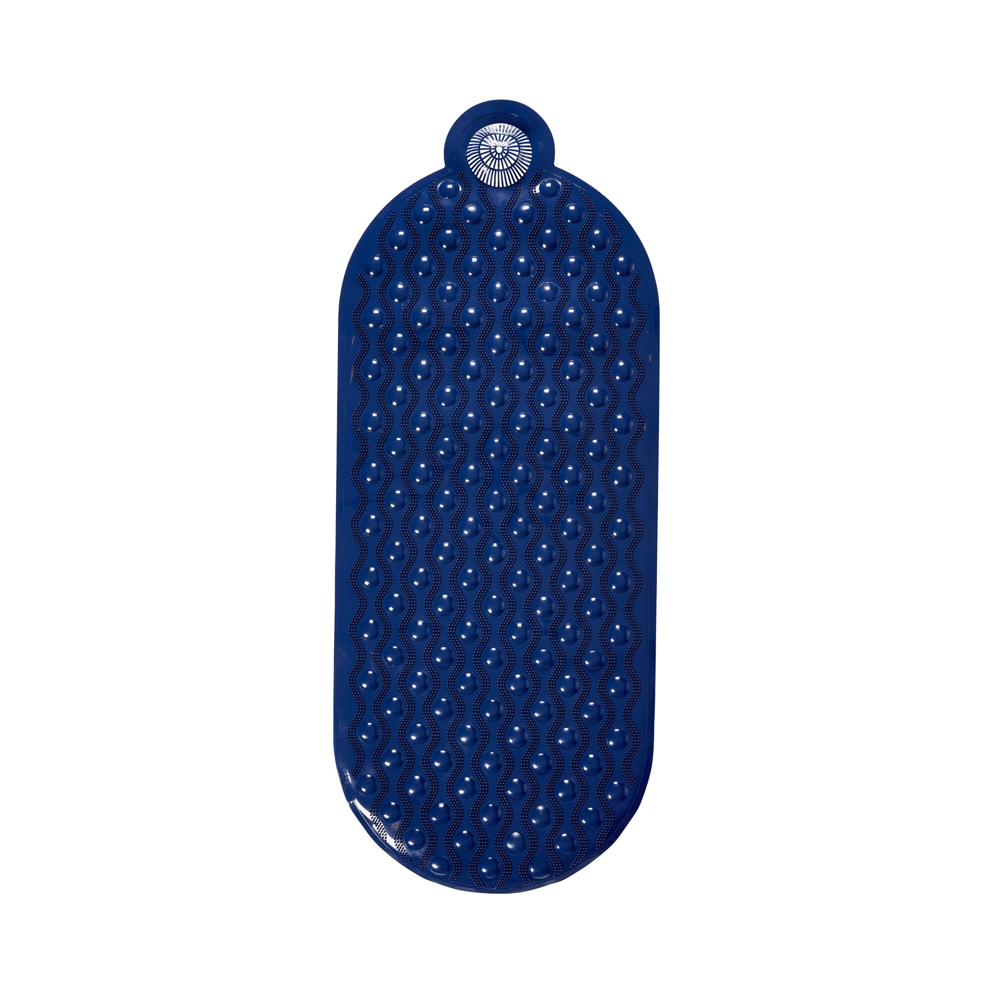 Badematte inklusive Haarfangsieb, blau
