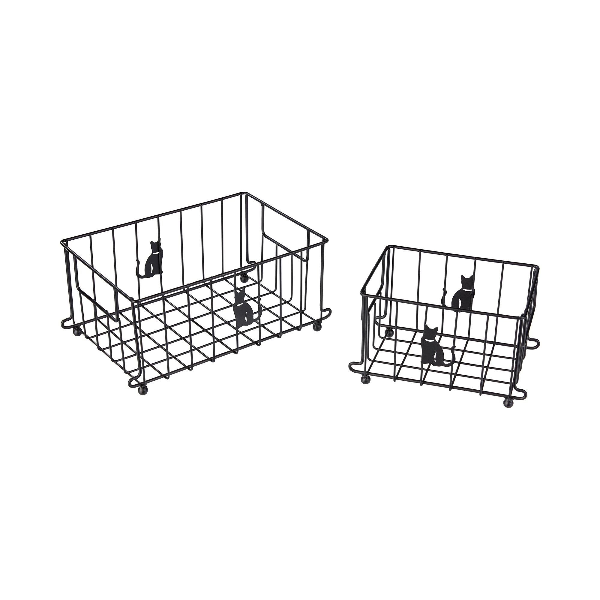 Paniers « Chat », 2 pièces