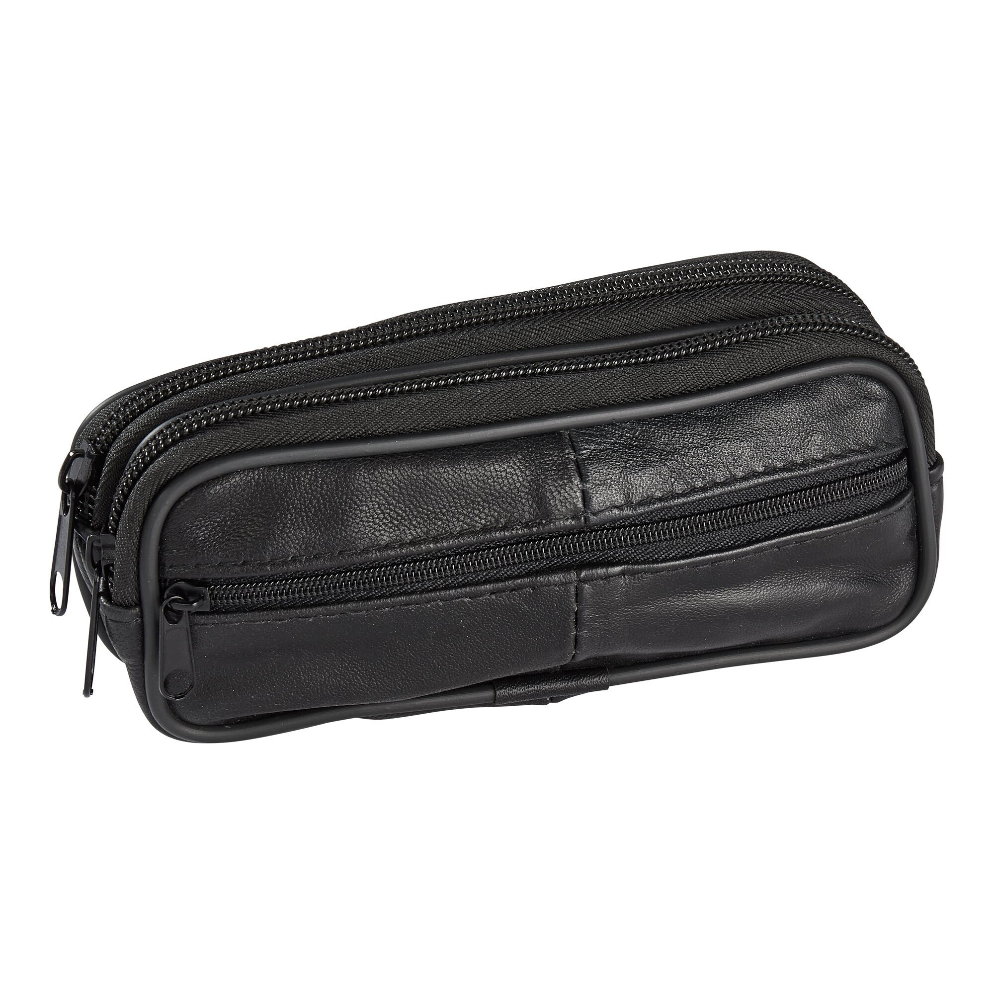 Leder-Doppel-Brillen-Etui