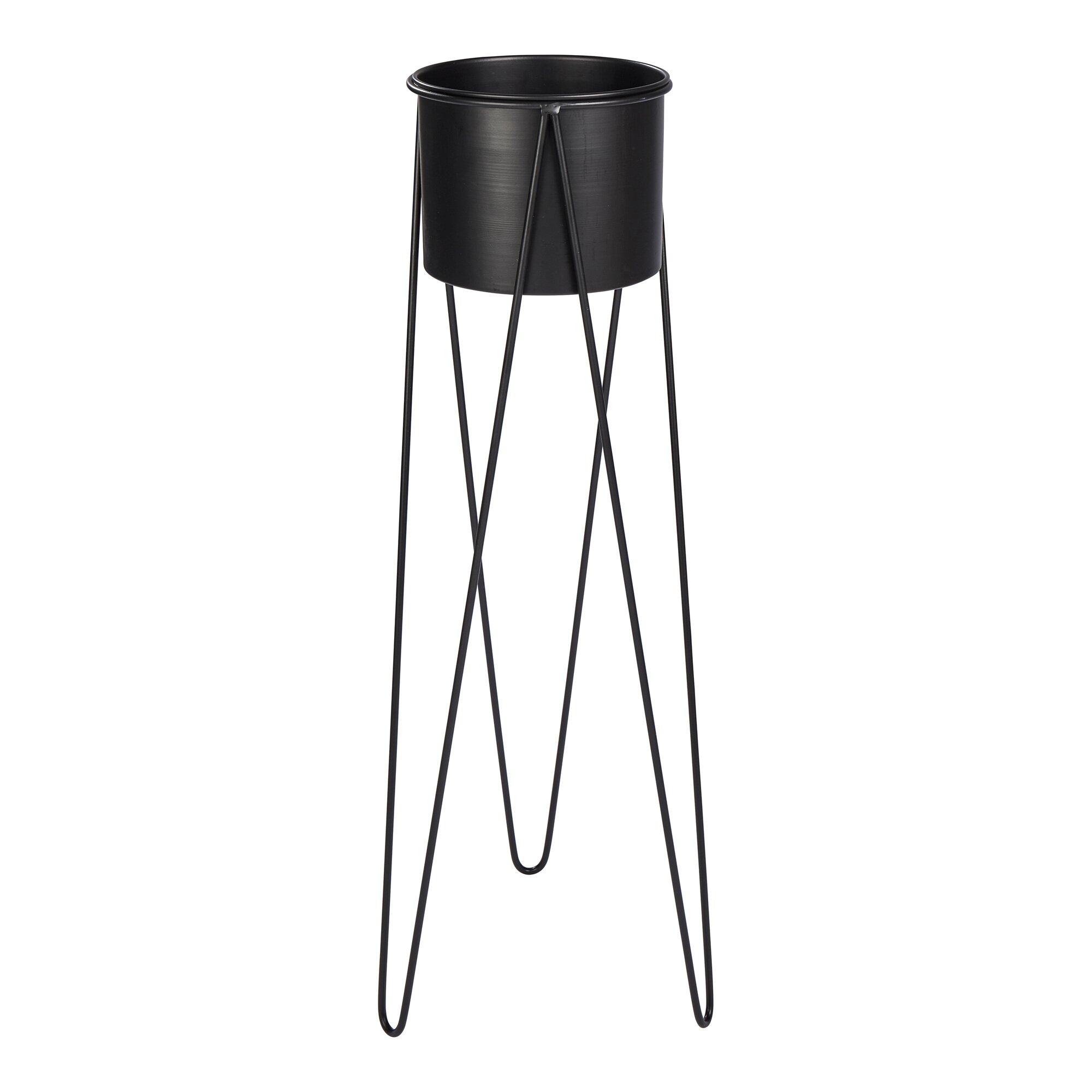 Cache-pot à structure en métal