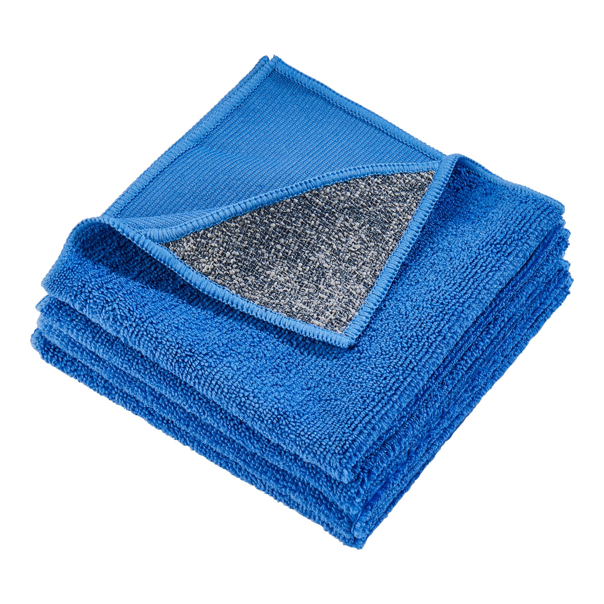 Chiffons microfibre « 2 en 1 », 4 pièces