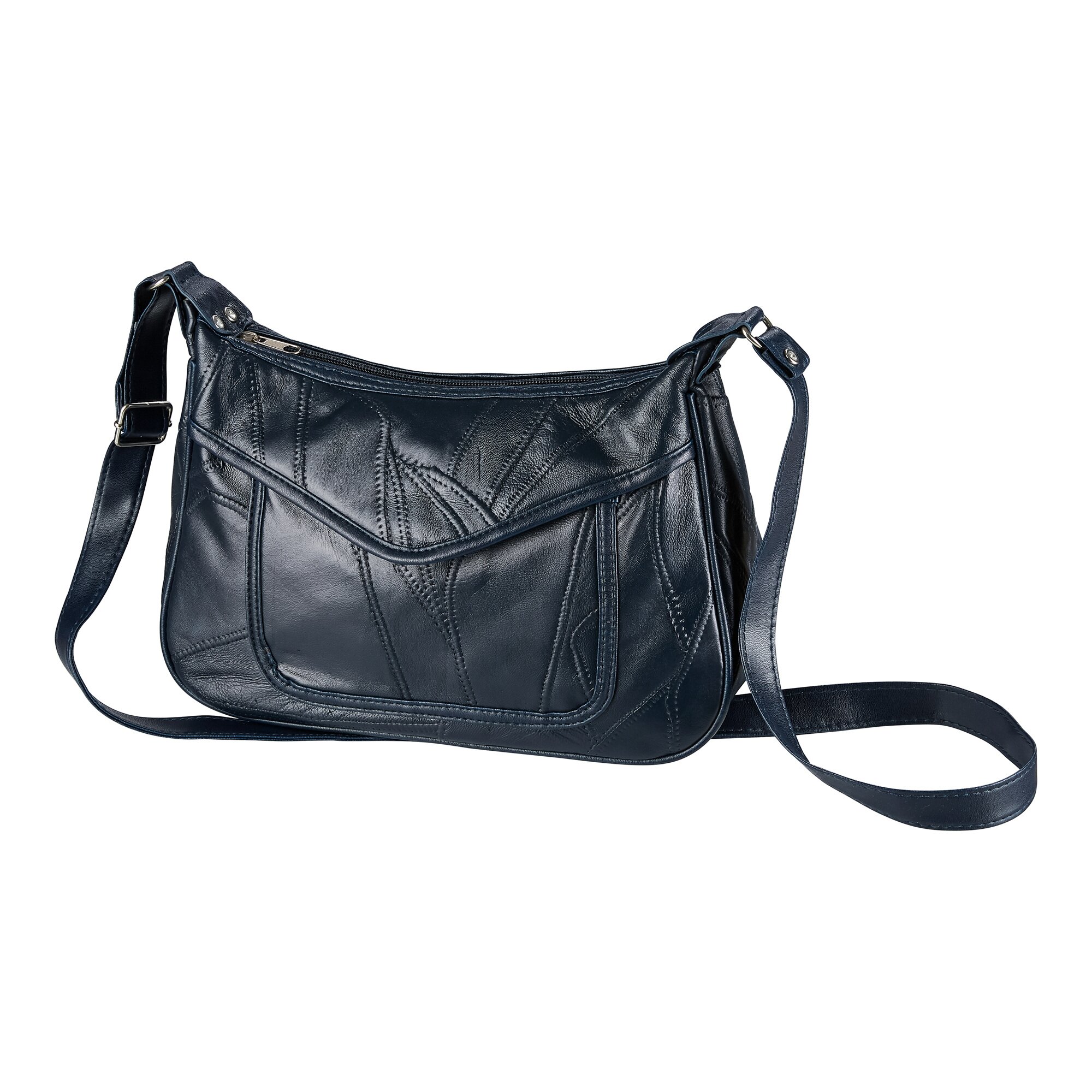Patchwork-Ledertasche Elfriede