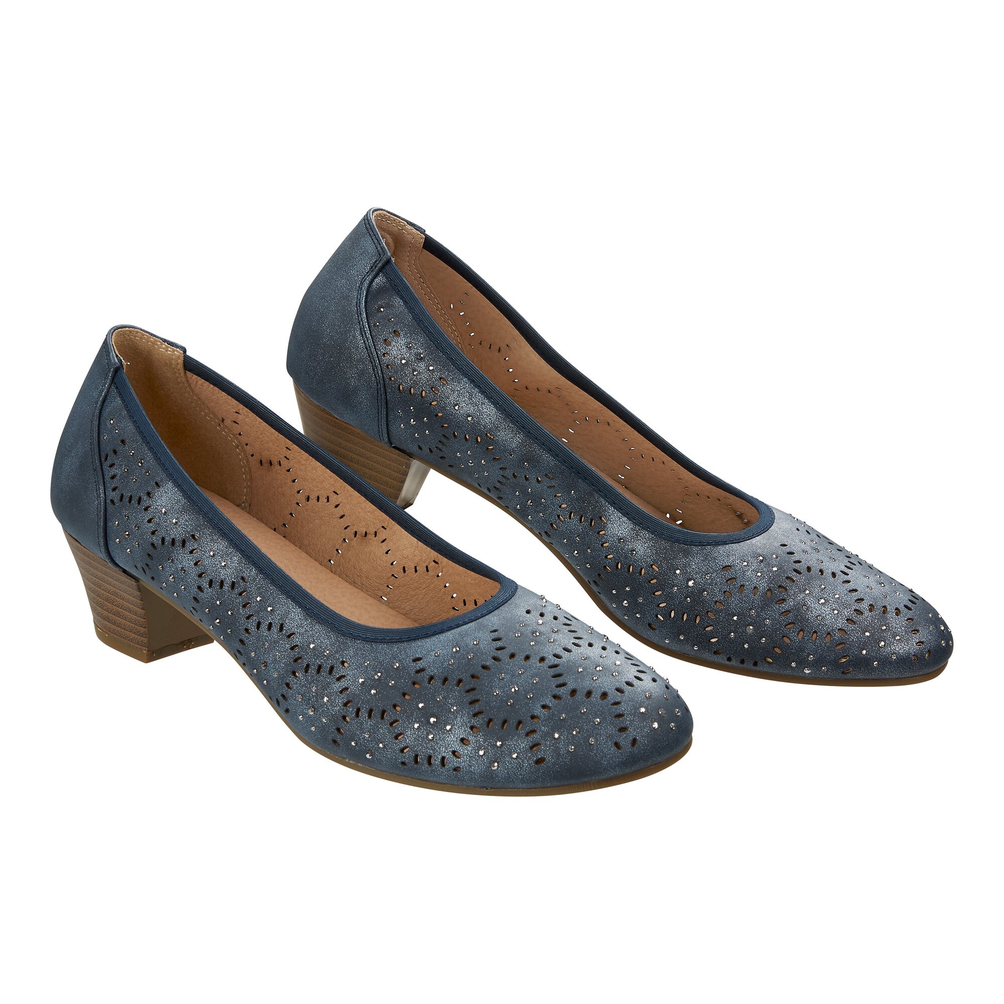 wonderWALK Bequem-Pumps Heidi, Größe: 39, blau
