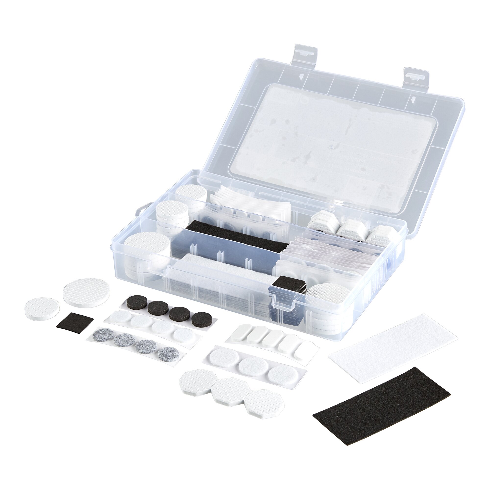 Coffret de patins pour meubles, 122 pièces