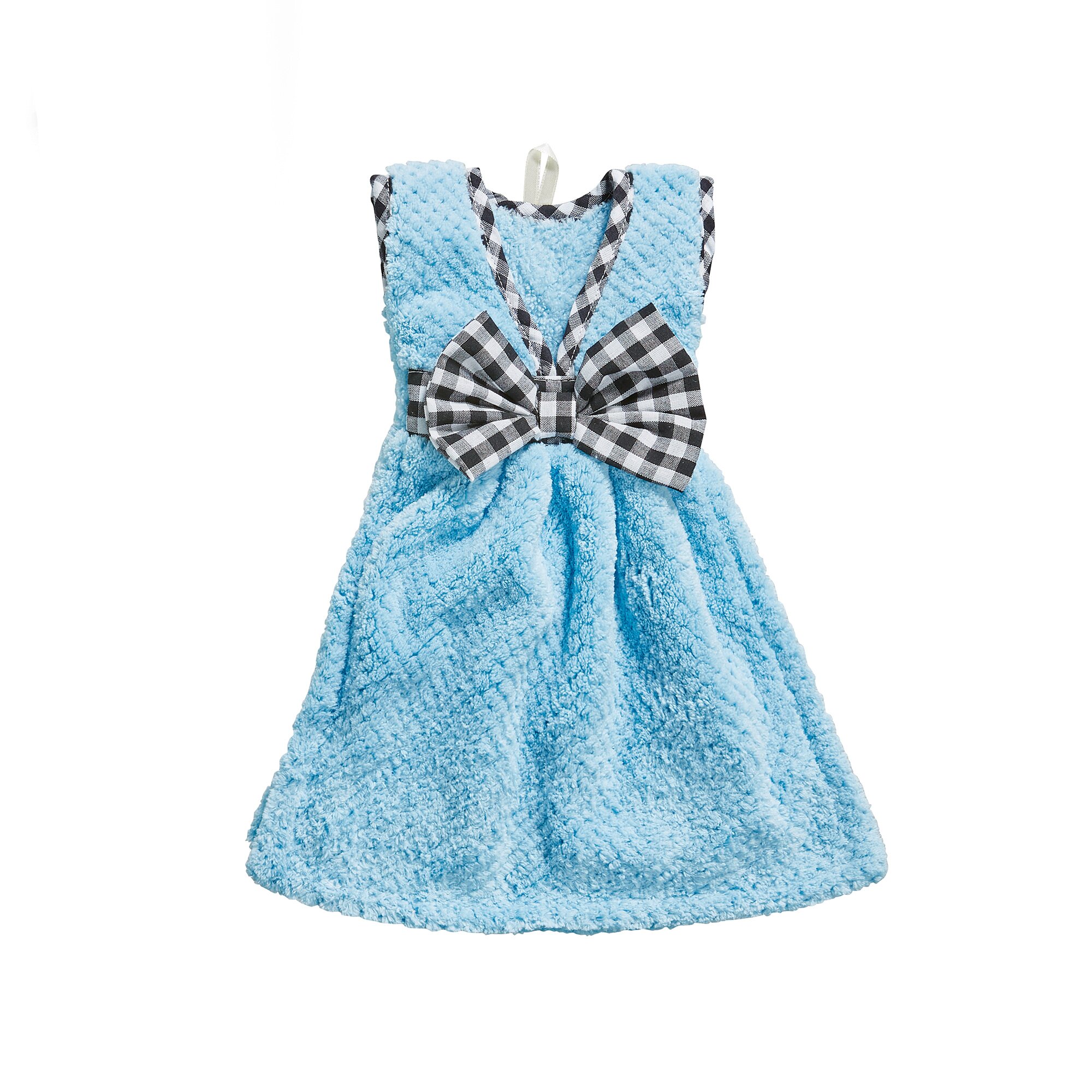 Gästehandtuch Schleifchen, blau