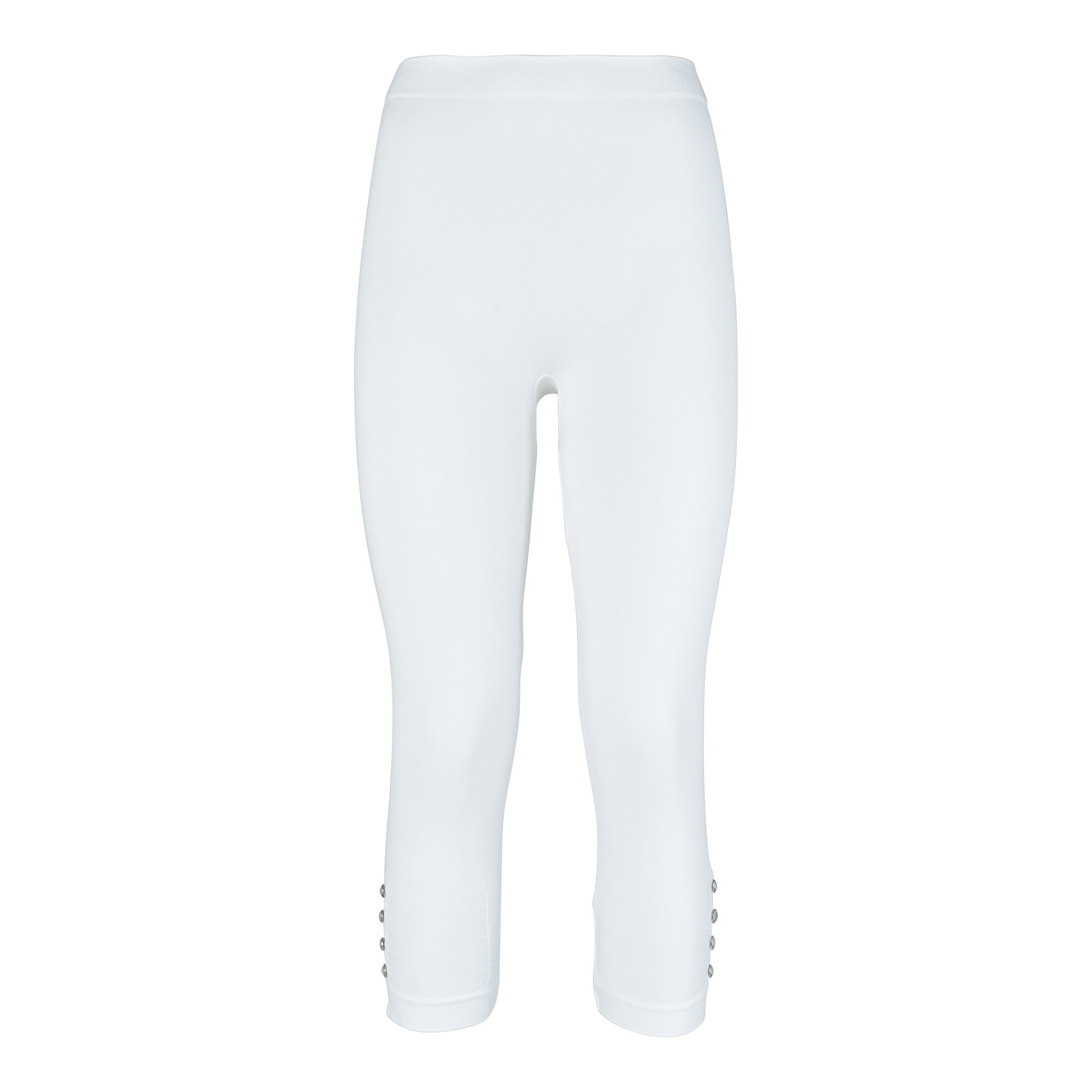 Capri-Leggings, Größe: L, weiß