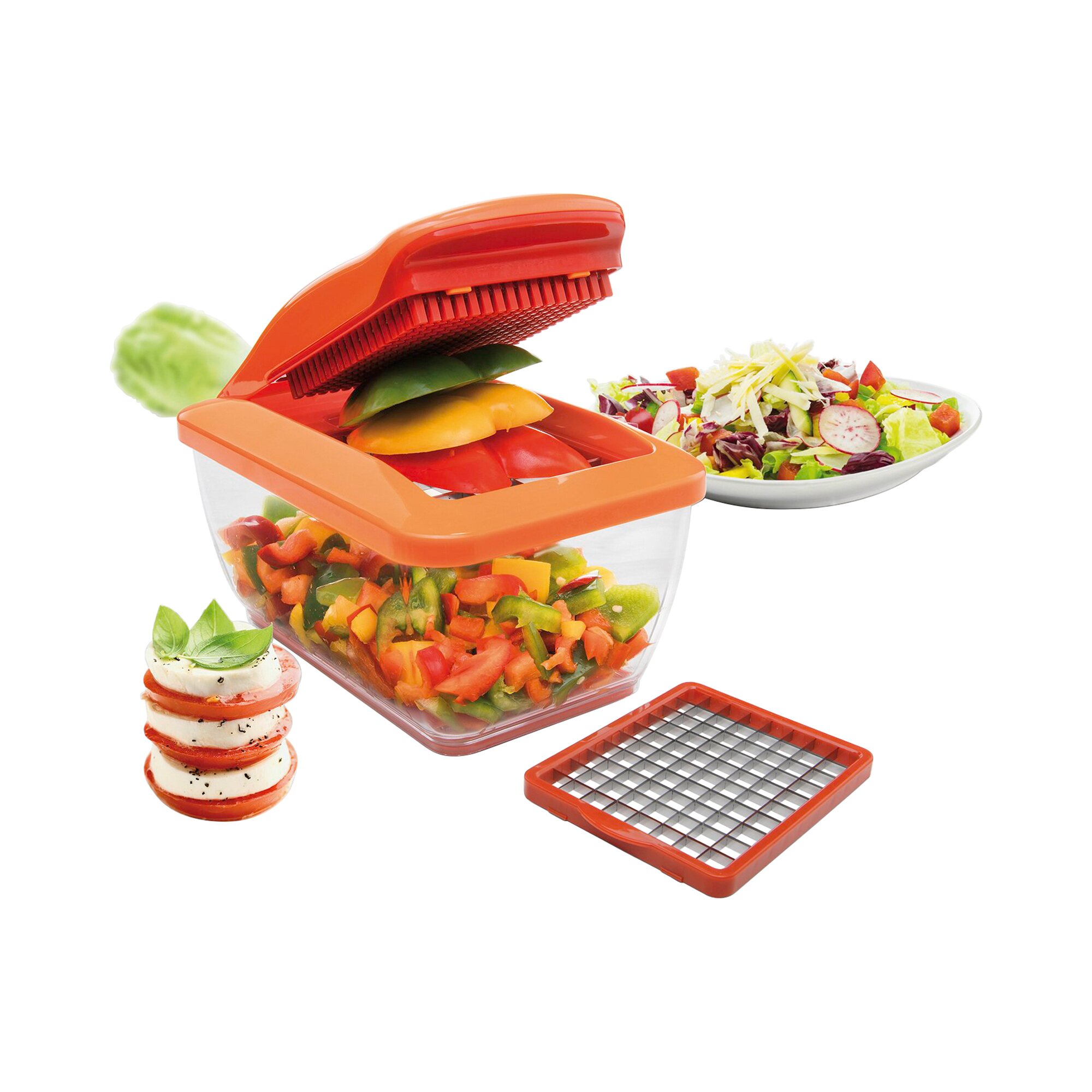 Nicer Dicer Chef S Gemüseschneider, 8 Teile