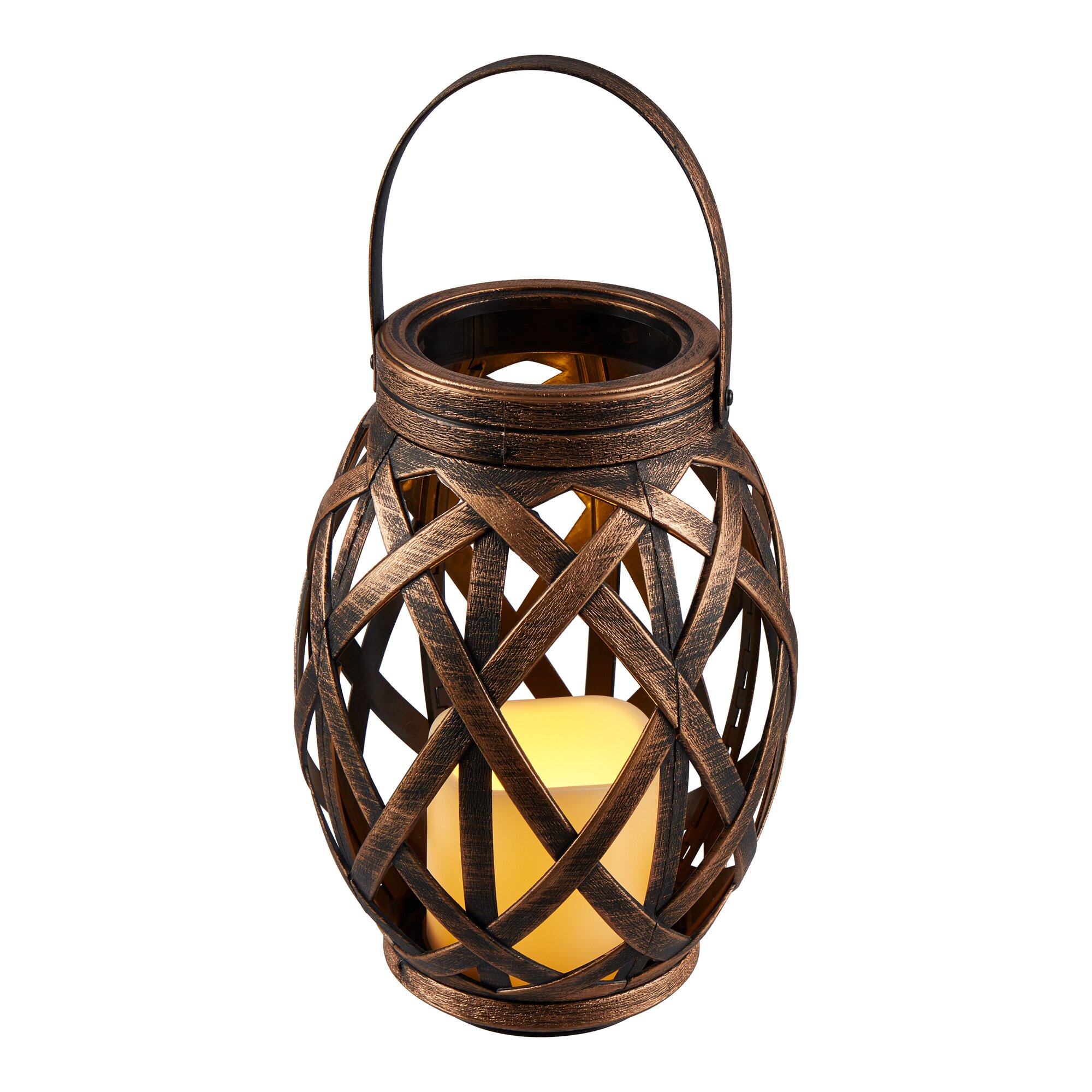 LED-Laterne Golden