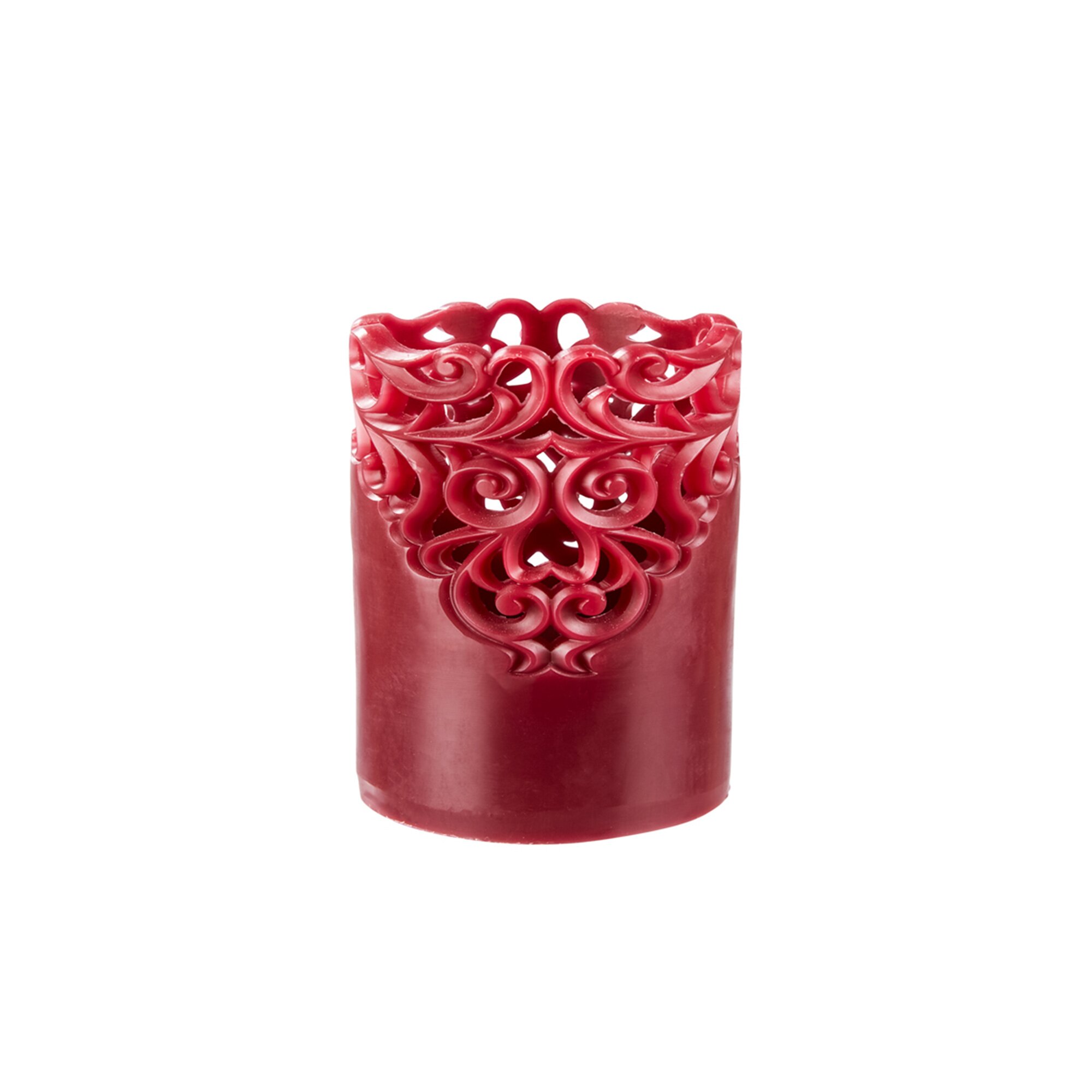 Led- Kerze Elegance, bordeaux