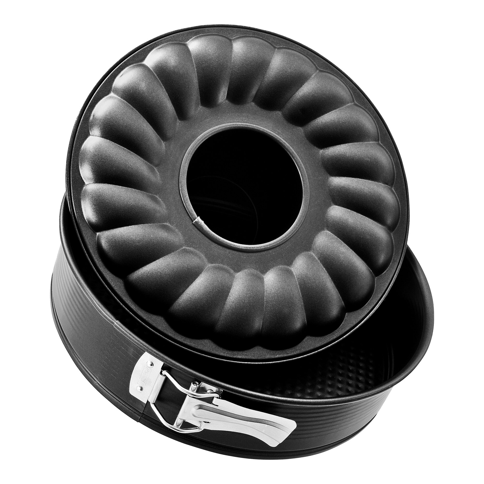 Springform mit Flach- und Rohrboden 26 cm