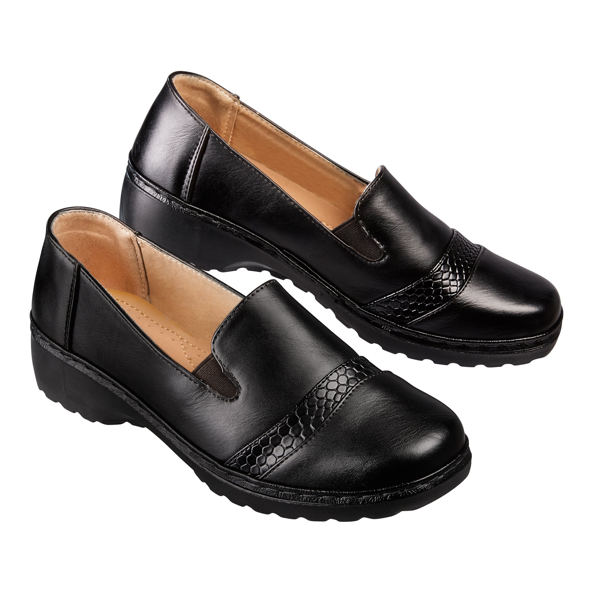 wonderWALK Komfort-Halbschuh Hilde, Größe: 36, schwarz