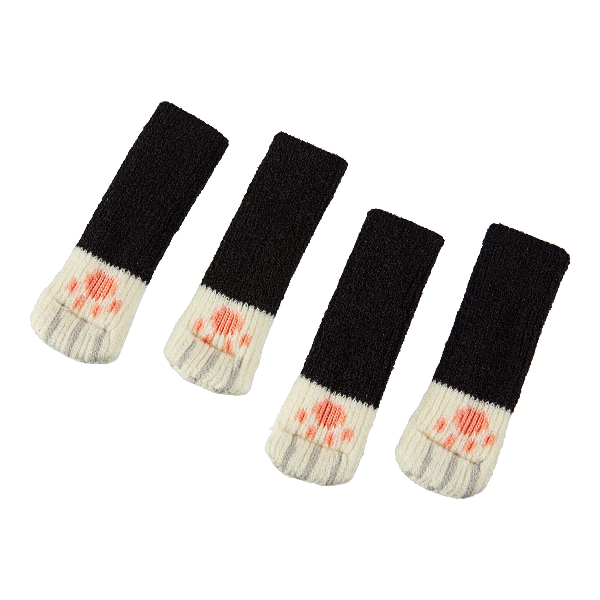 Chaussons de chaise « Chat noir », 4 pièces