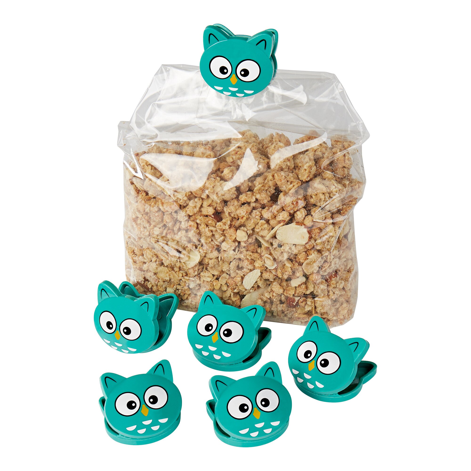 Clips pour sachets, 6 pièces