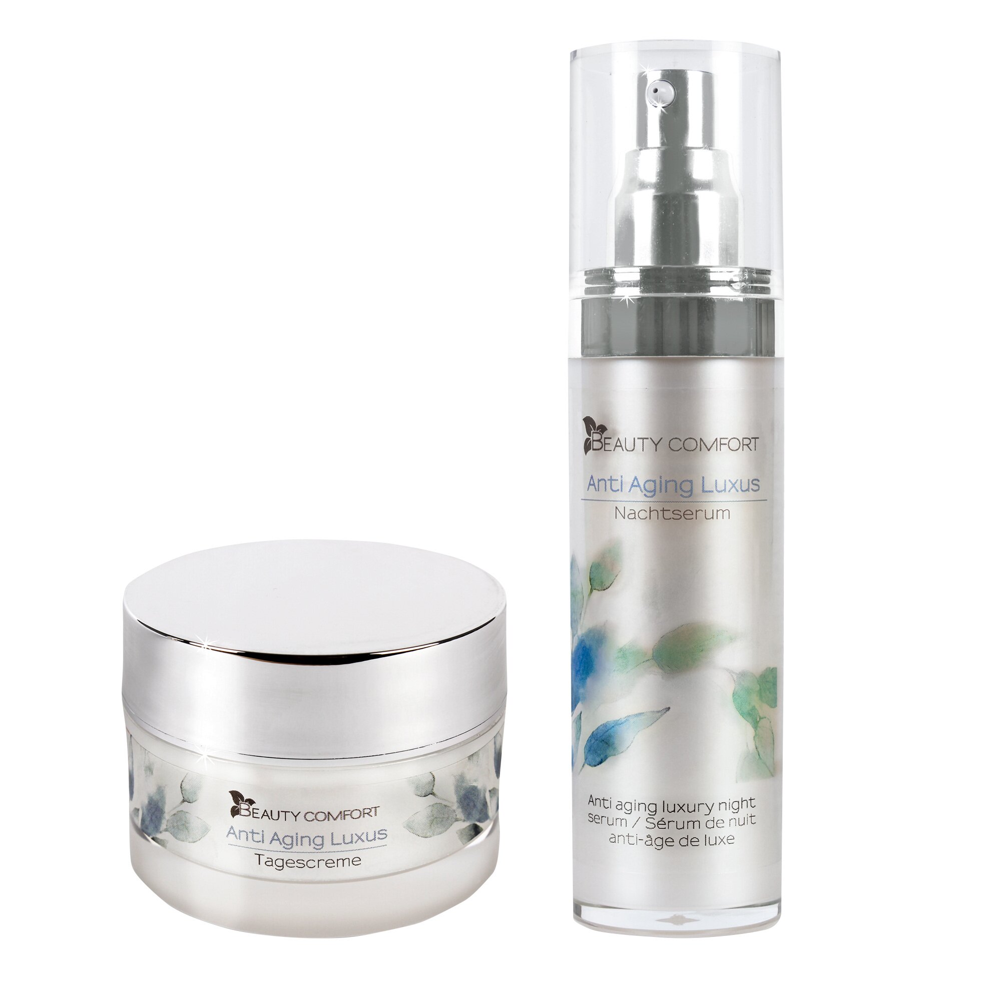 Anti Aging Luxus Tages- und Nachtcreme, 2 Teile