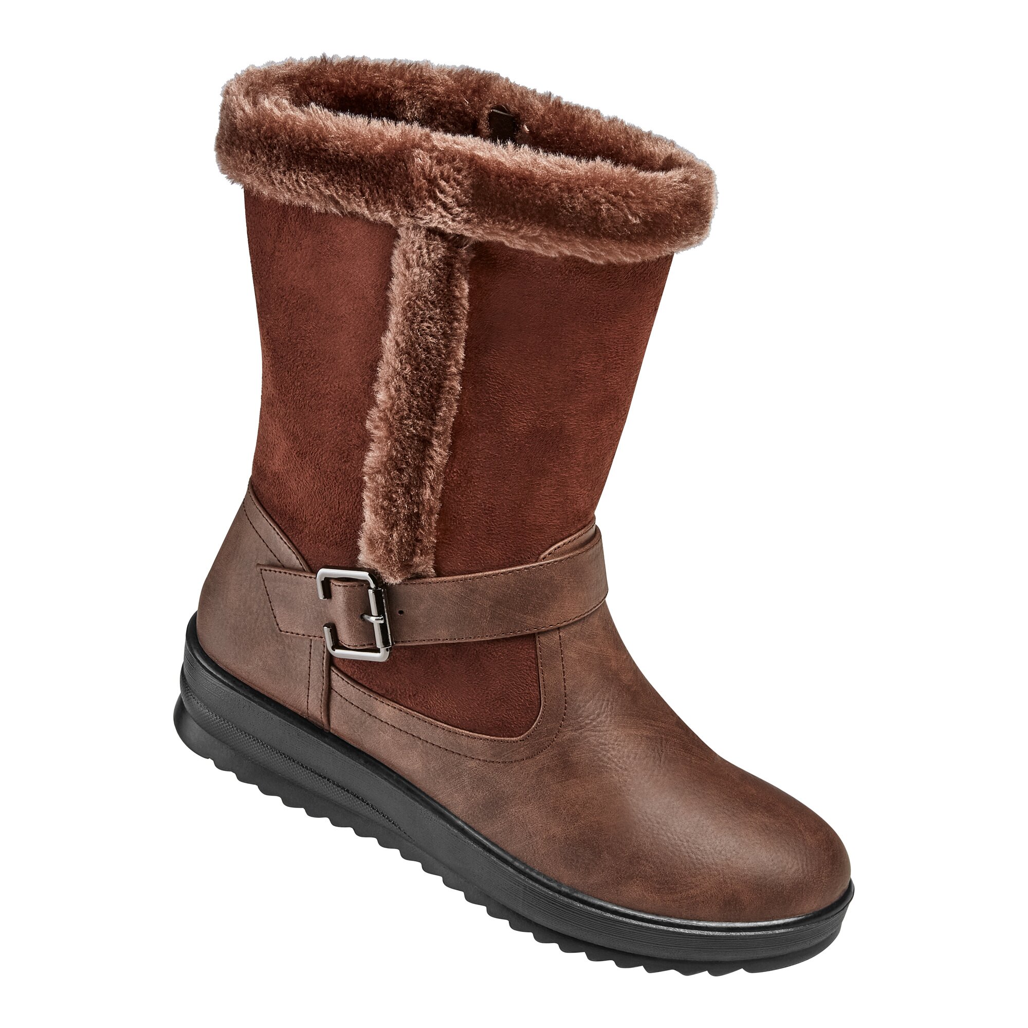 wonderWALK Winter-Kuschel-Stiefel Sarah, Größe: 36, braun